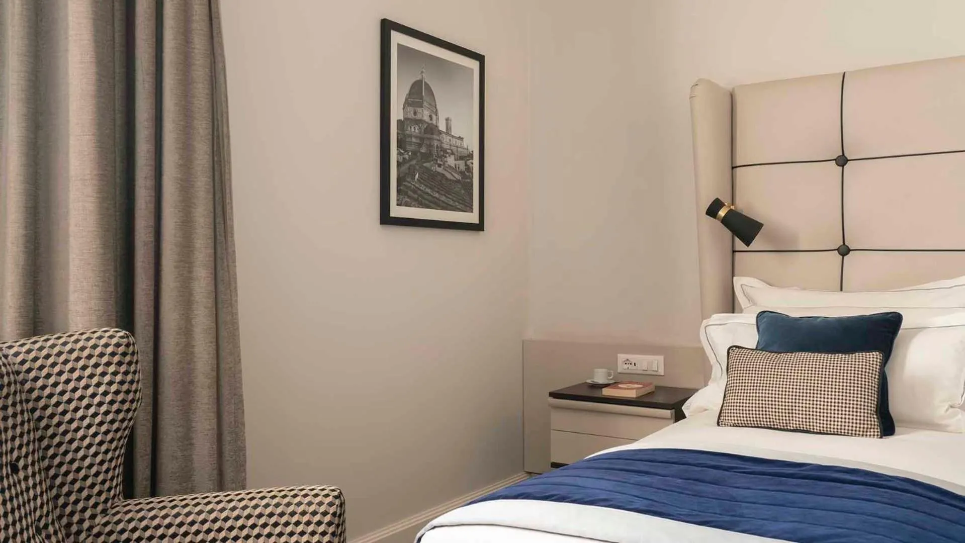 Bedroom, Bed in Cerretani Hotel Firenze - MGallery Collection