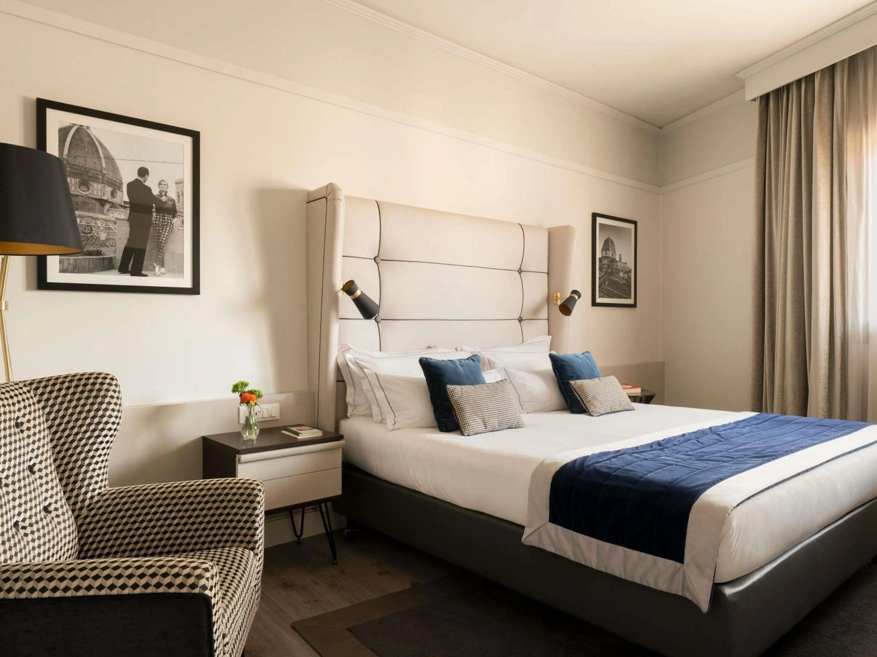 Bedroom, Bed in Cerretani Hotel Firenze - MGallery Collection