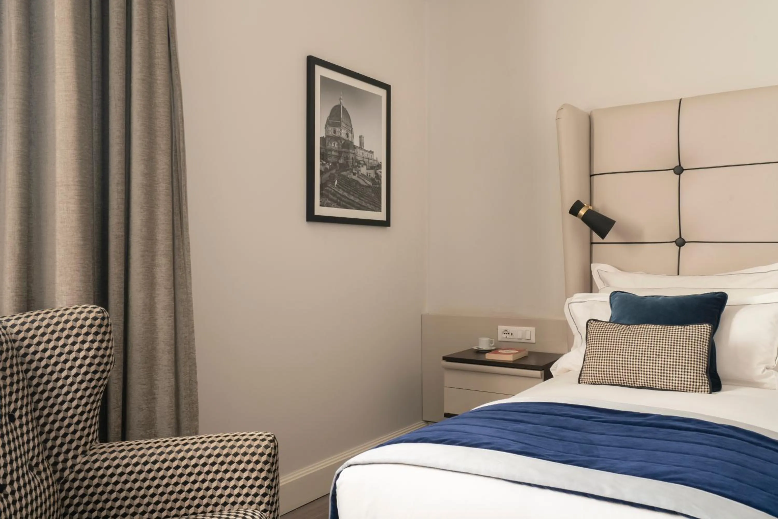 Bedroom, Bed in Cerretani Hotel Firenze - MGallery Collection