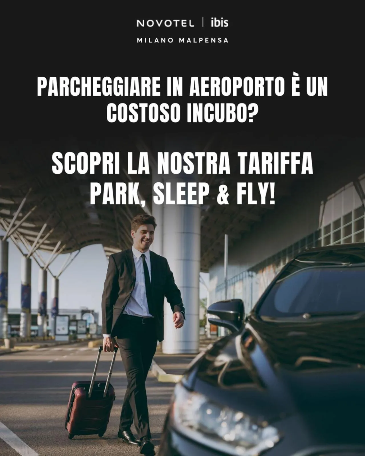 Parking in Hotel Ibis Milano Malpensa