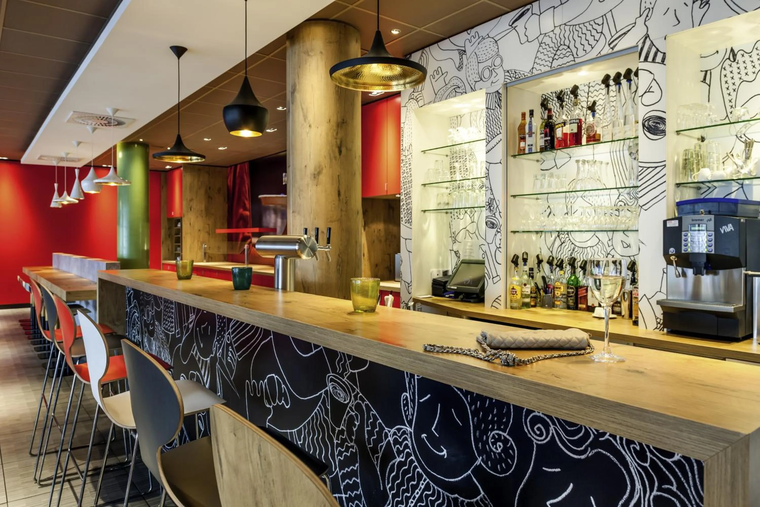 Lounge or bar in Hotel Ibis Milano Ca' Granda