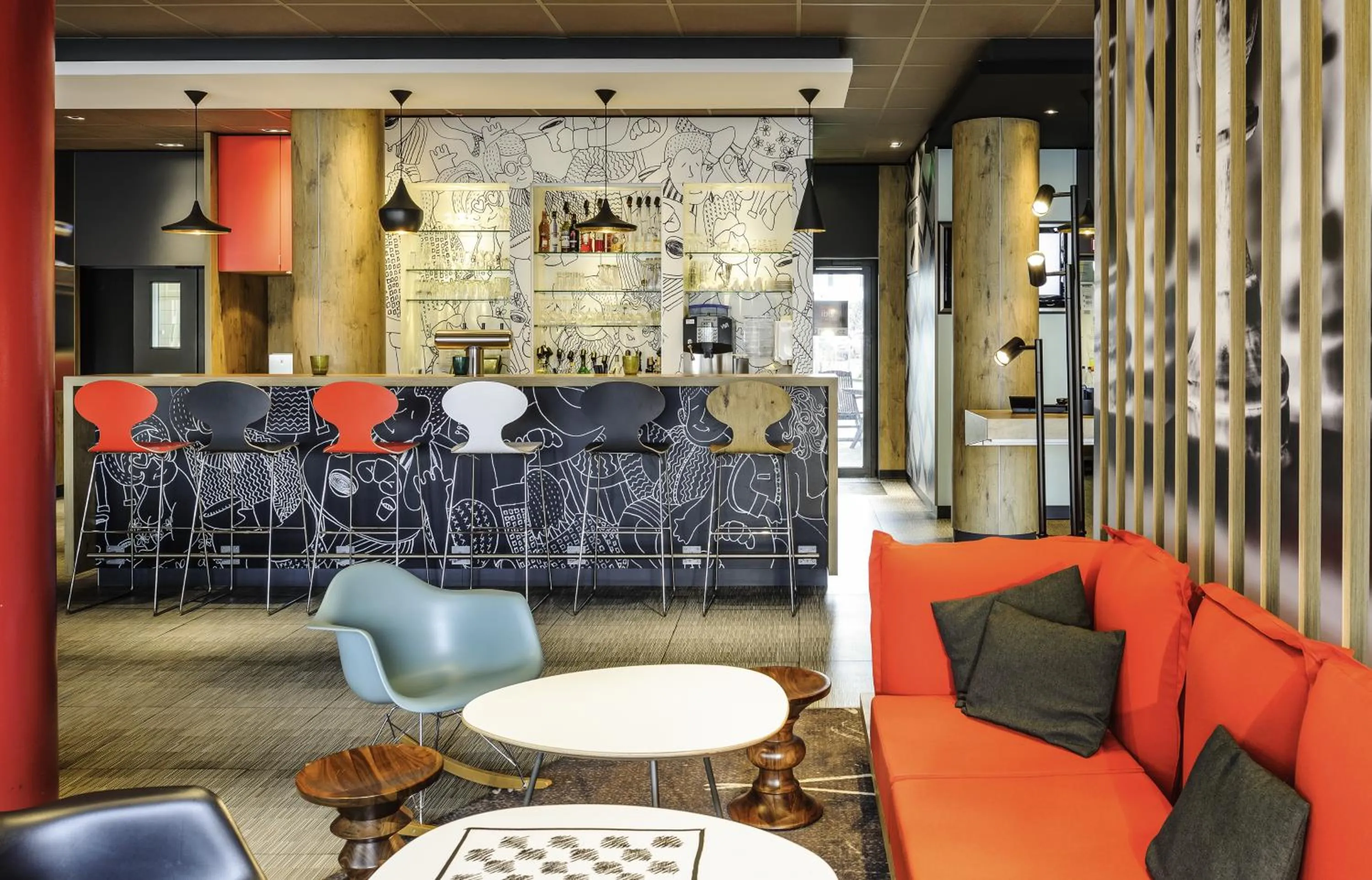 Lounge or bar in Hotel Ibis Milano Ca' Granda