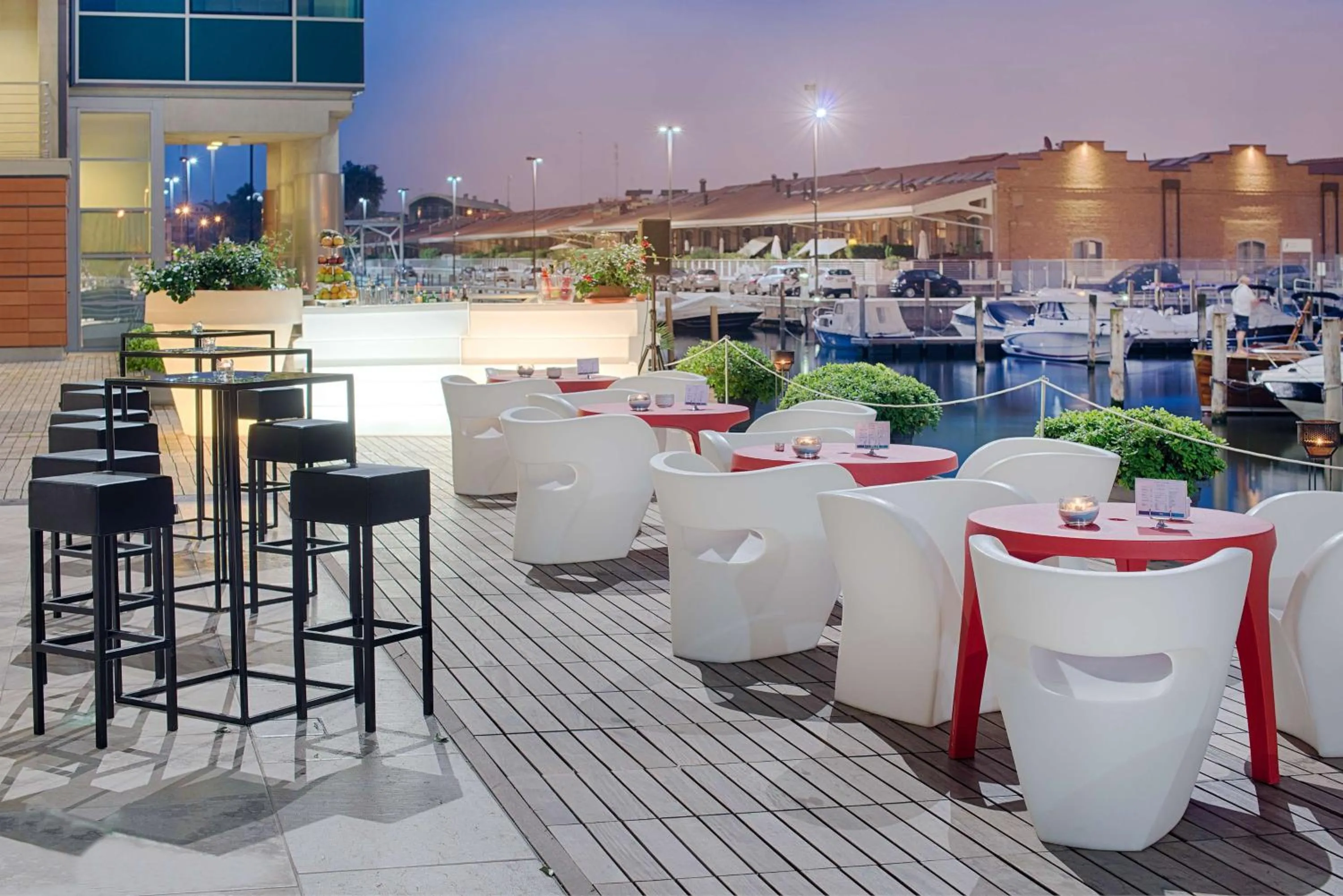 Balcony/Terrace in NH Venezia Laguna Palace