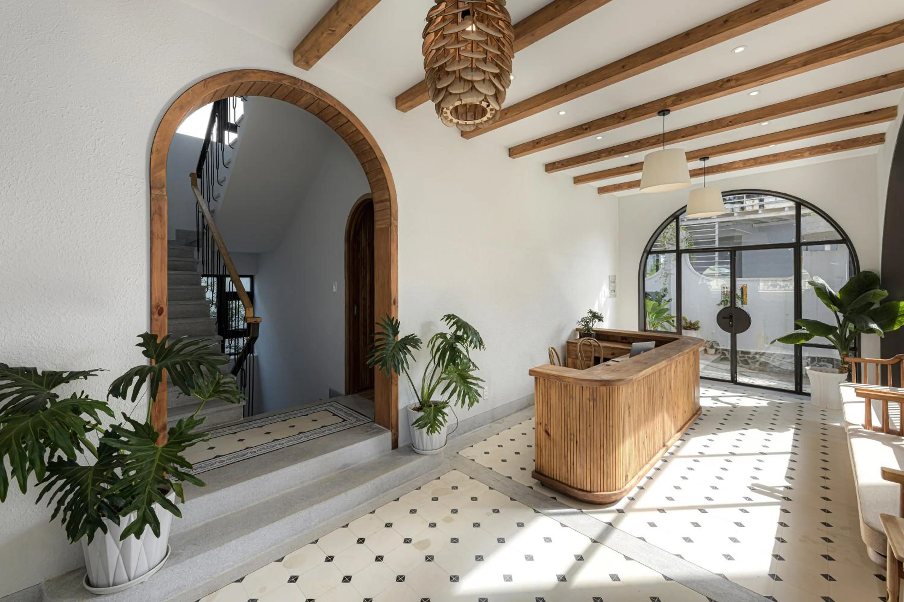 Lobby or reception in Thơm House