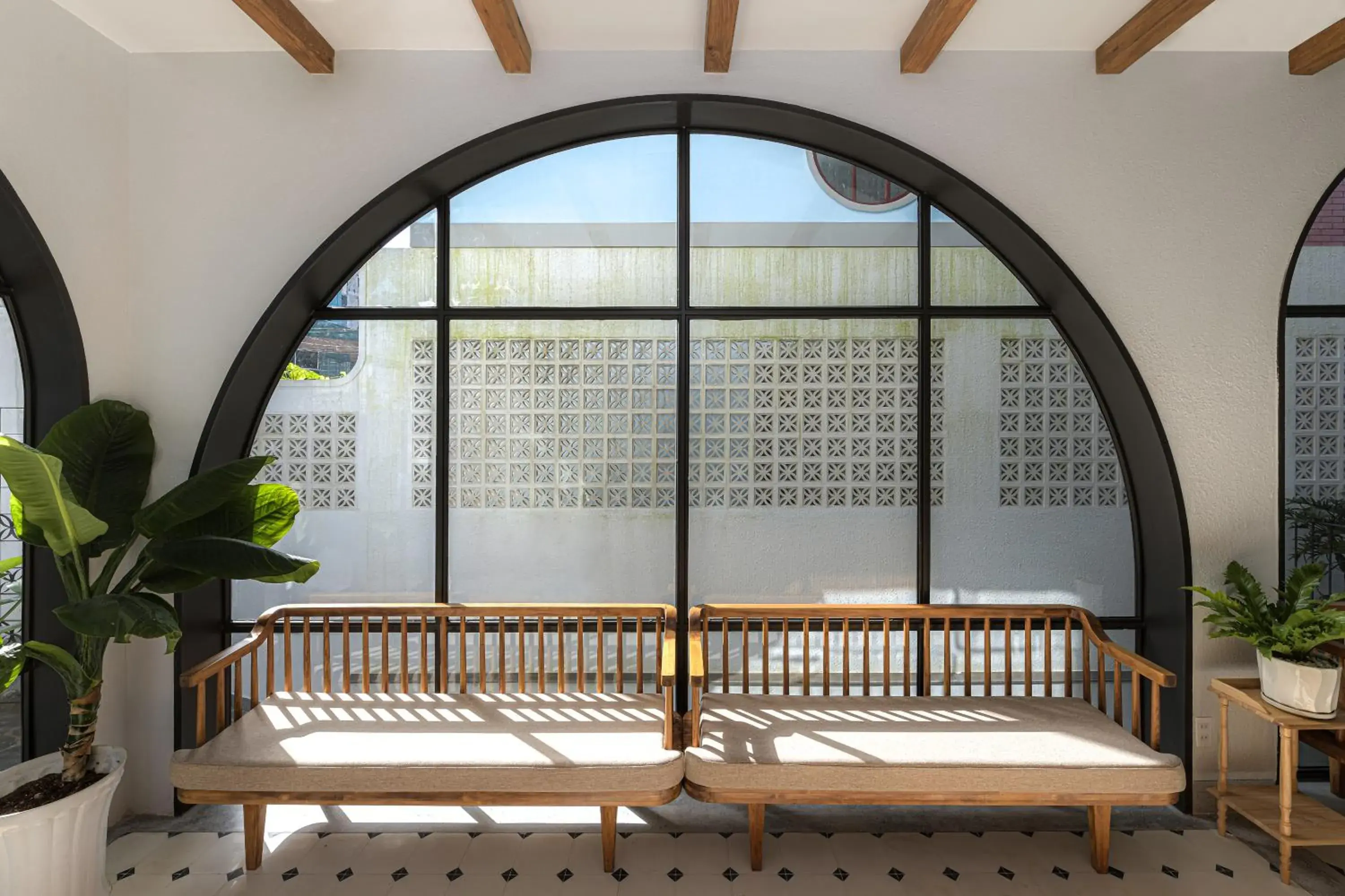 Living room in Thơm House Living room in Thơm House