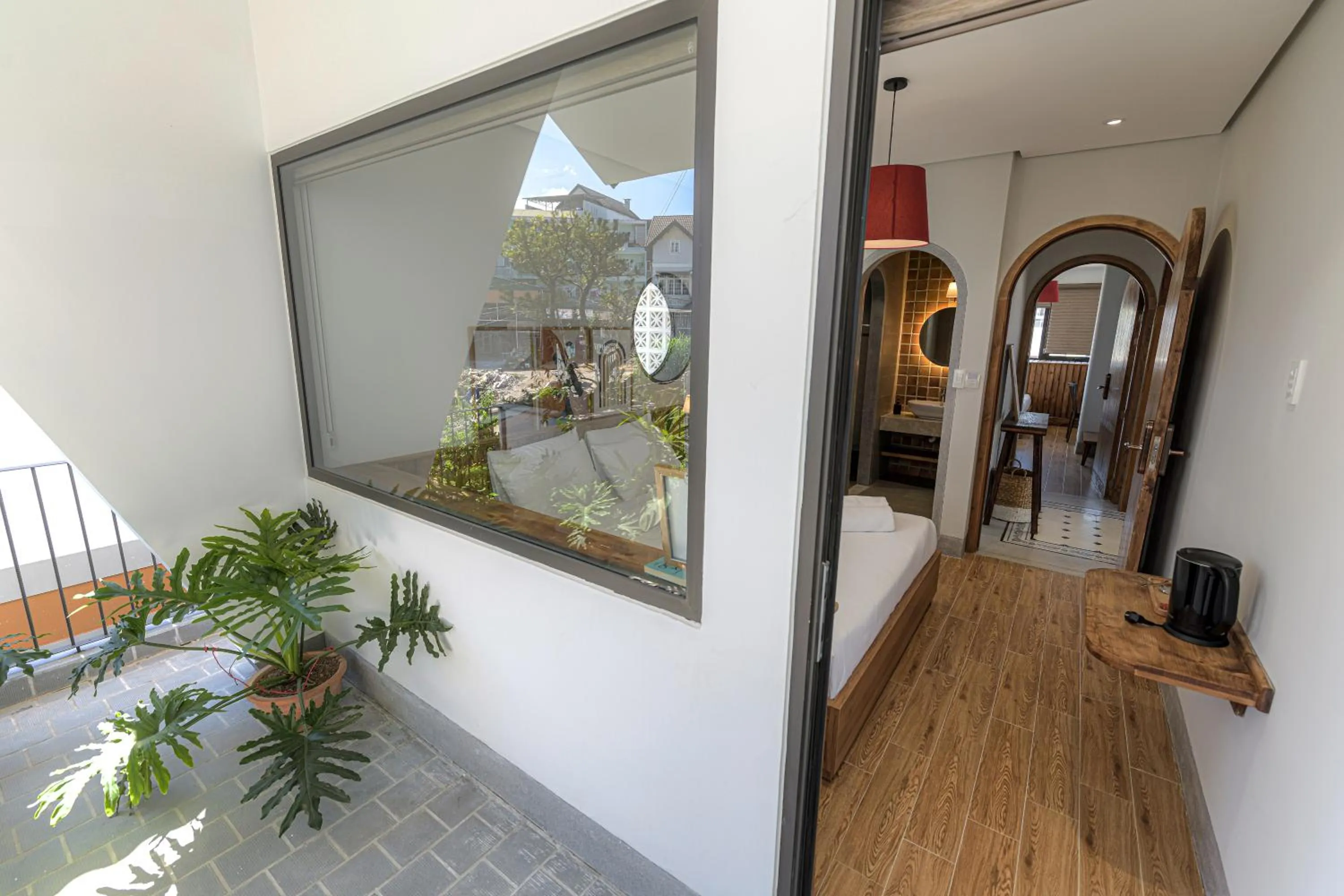 Balcony/Terrace in Thơm House