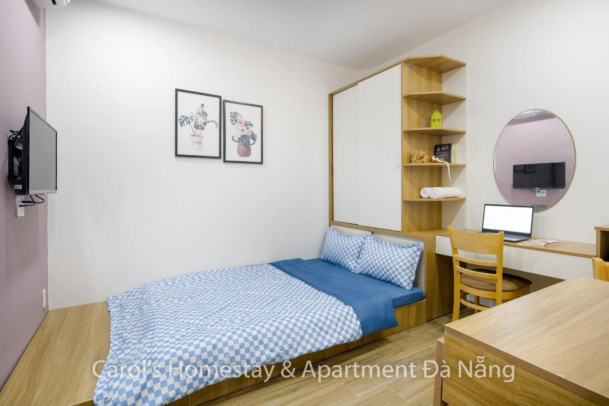 Photo of the whole room, Bed in Carol Homestay & Apartment Da Nang 3