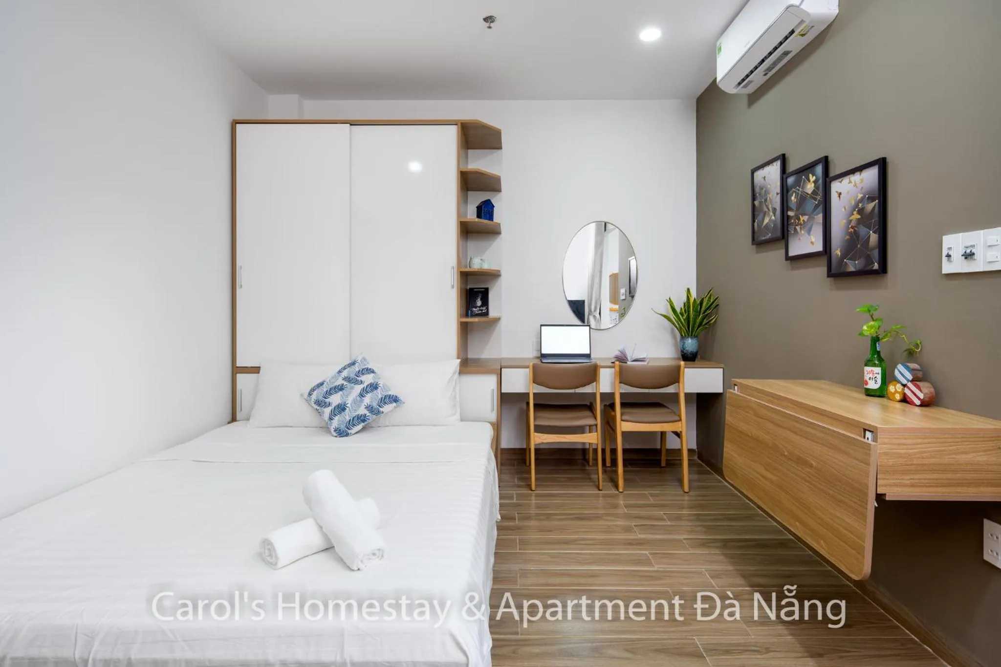 Photo of the whole room, Bed in Carol Homestay & Apartment Da Nang 3
