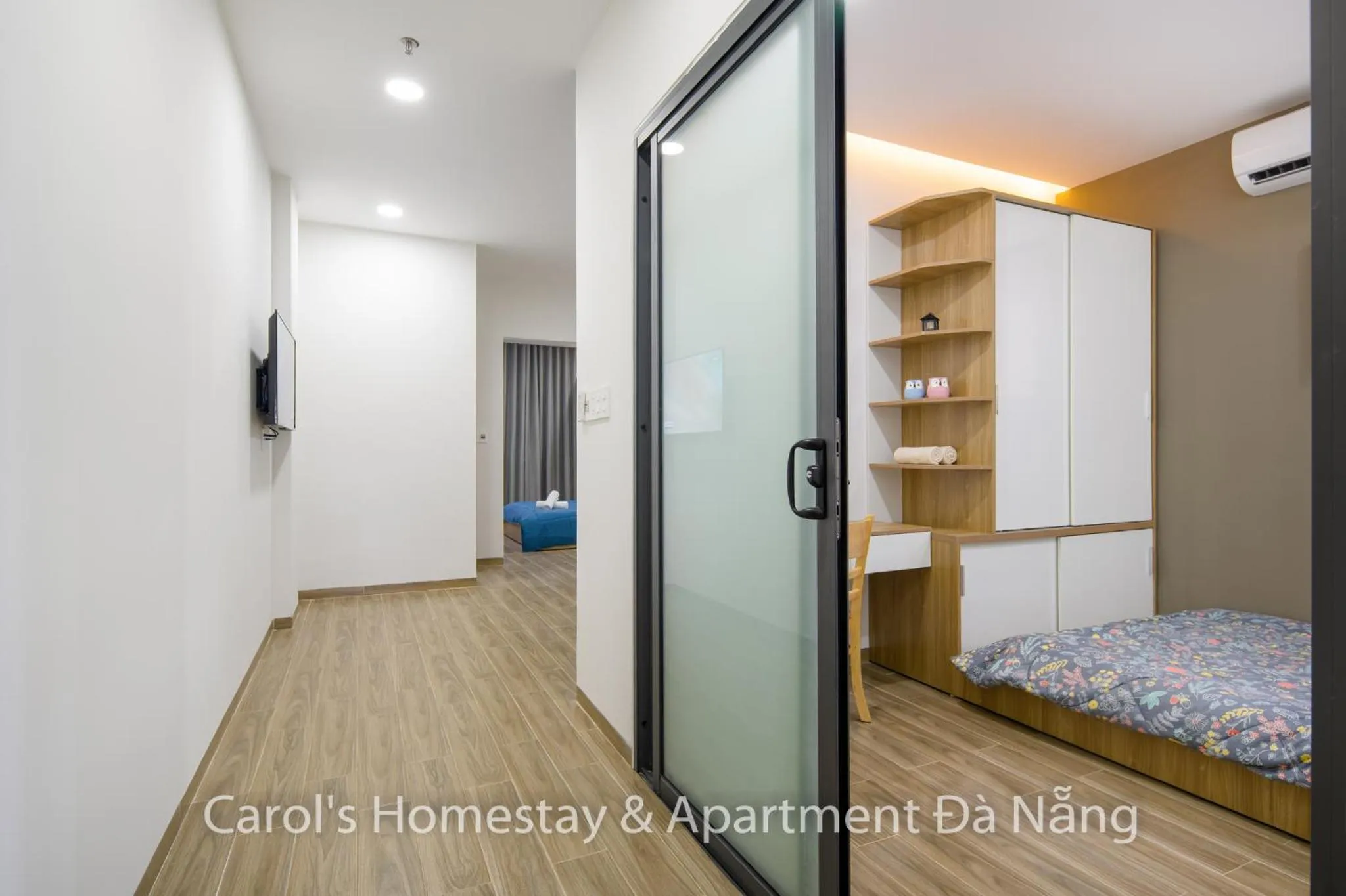 Photo of the whole room, Bed in Carol Homestay & Apartment Da Nang 3