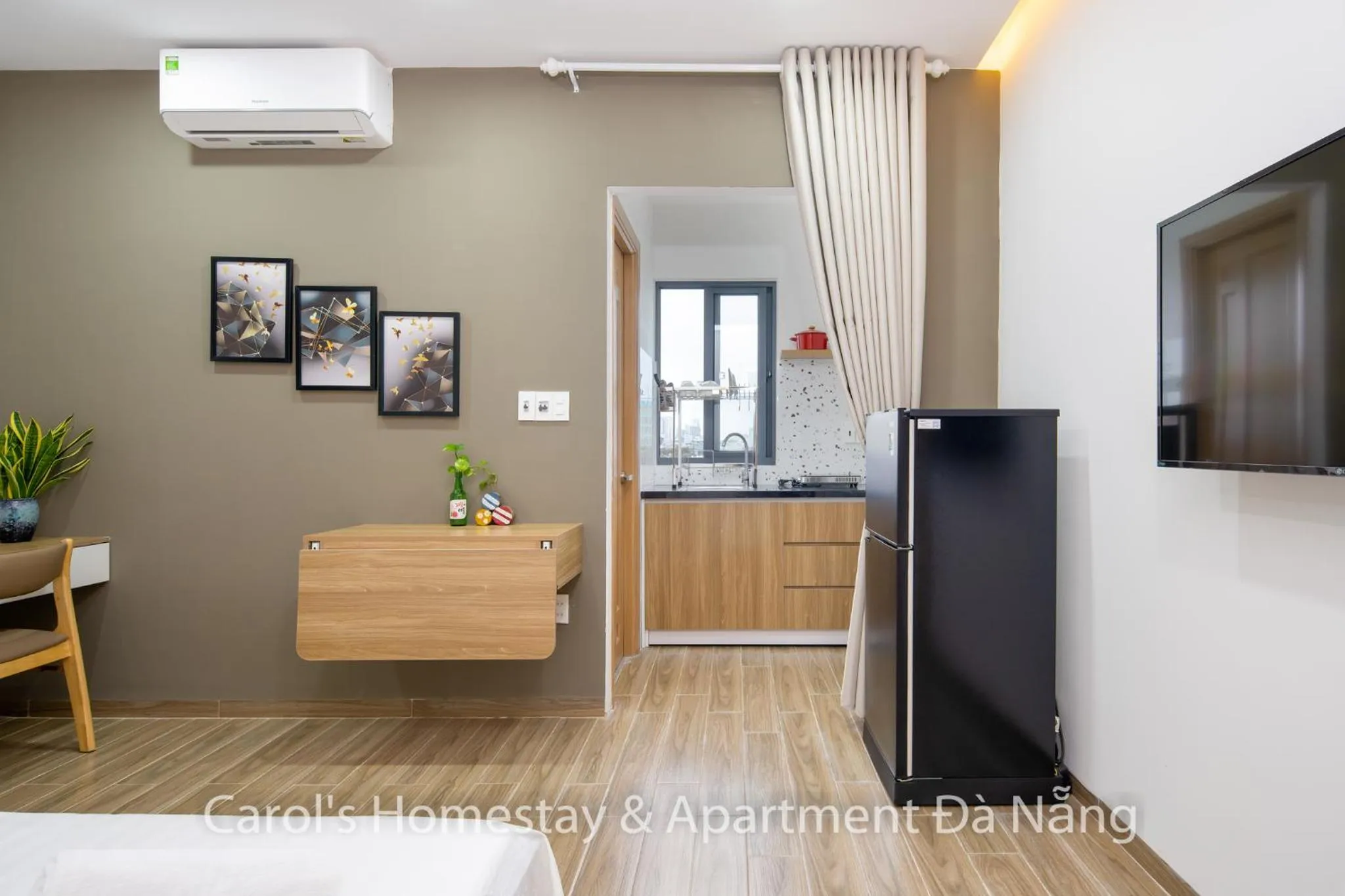 TV and multimedia in Carol Homestay & Apartment Da Nang 3