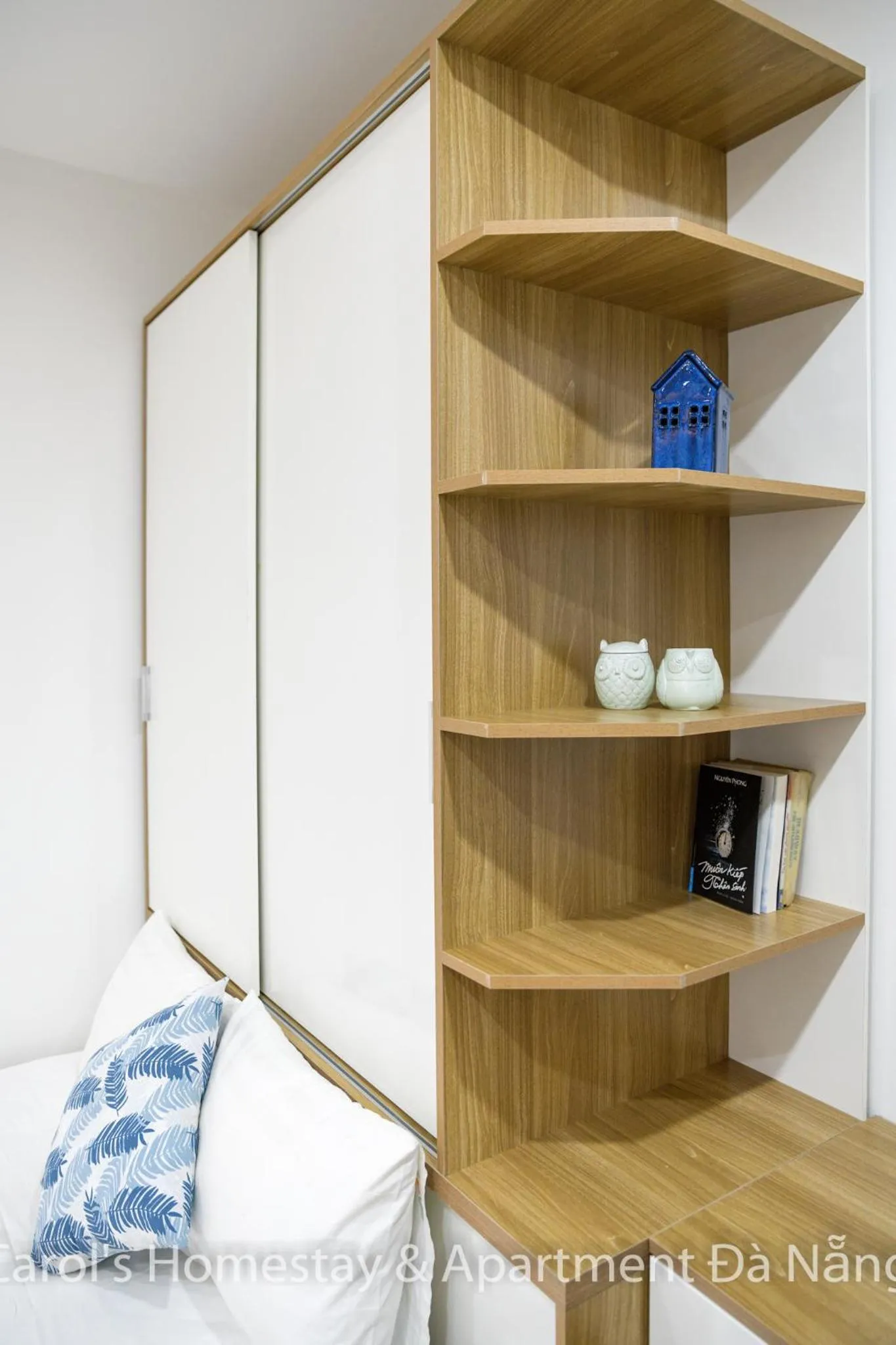 wardrobe, Bed in Carol Homestay & Apartment Da Nang 3