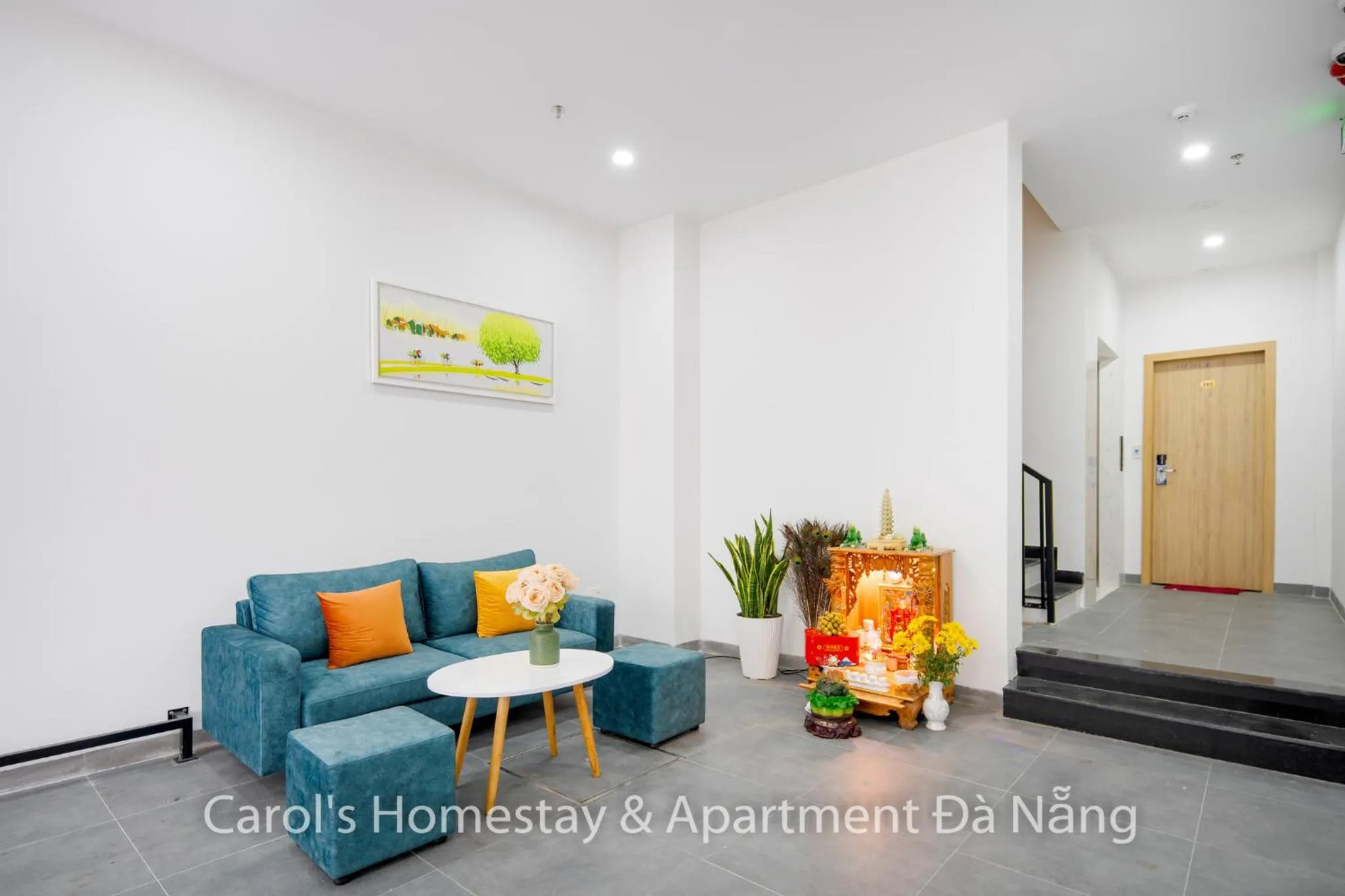 Living room in Carol Homestay & Apartment Da Nang 3