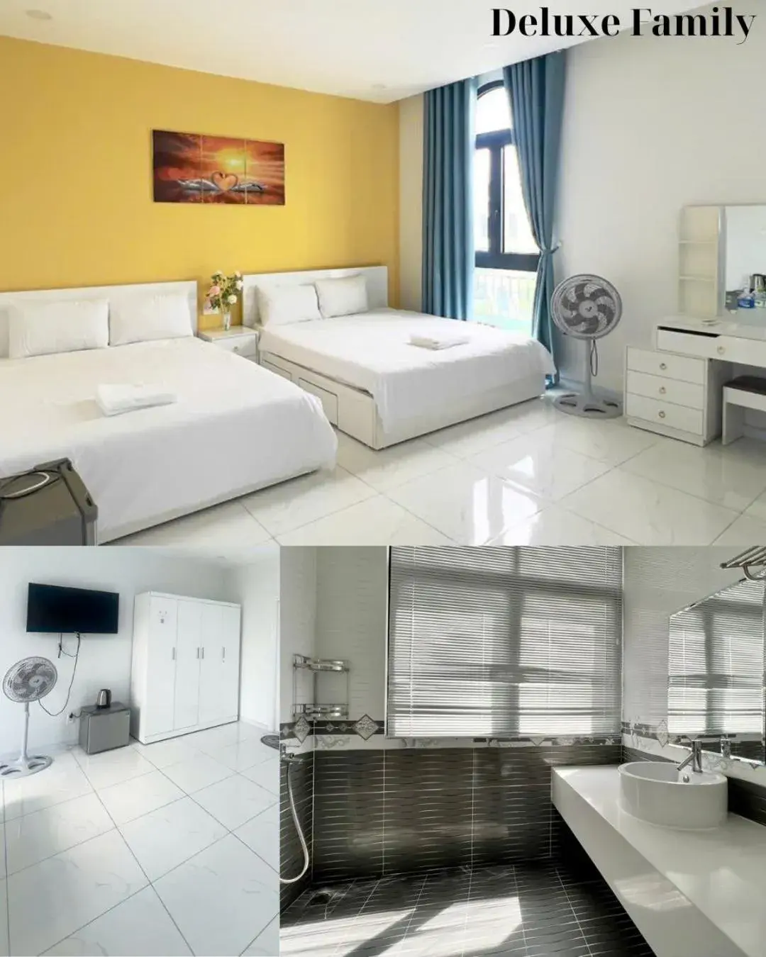 Superior Family Room in Ngân Hà Star Homestay - Grand World Phú Quốc Superior Family Room in Ngân Hà Star Homestay - Grand World Phú Quốc