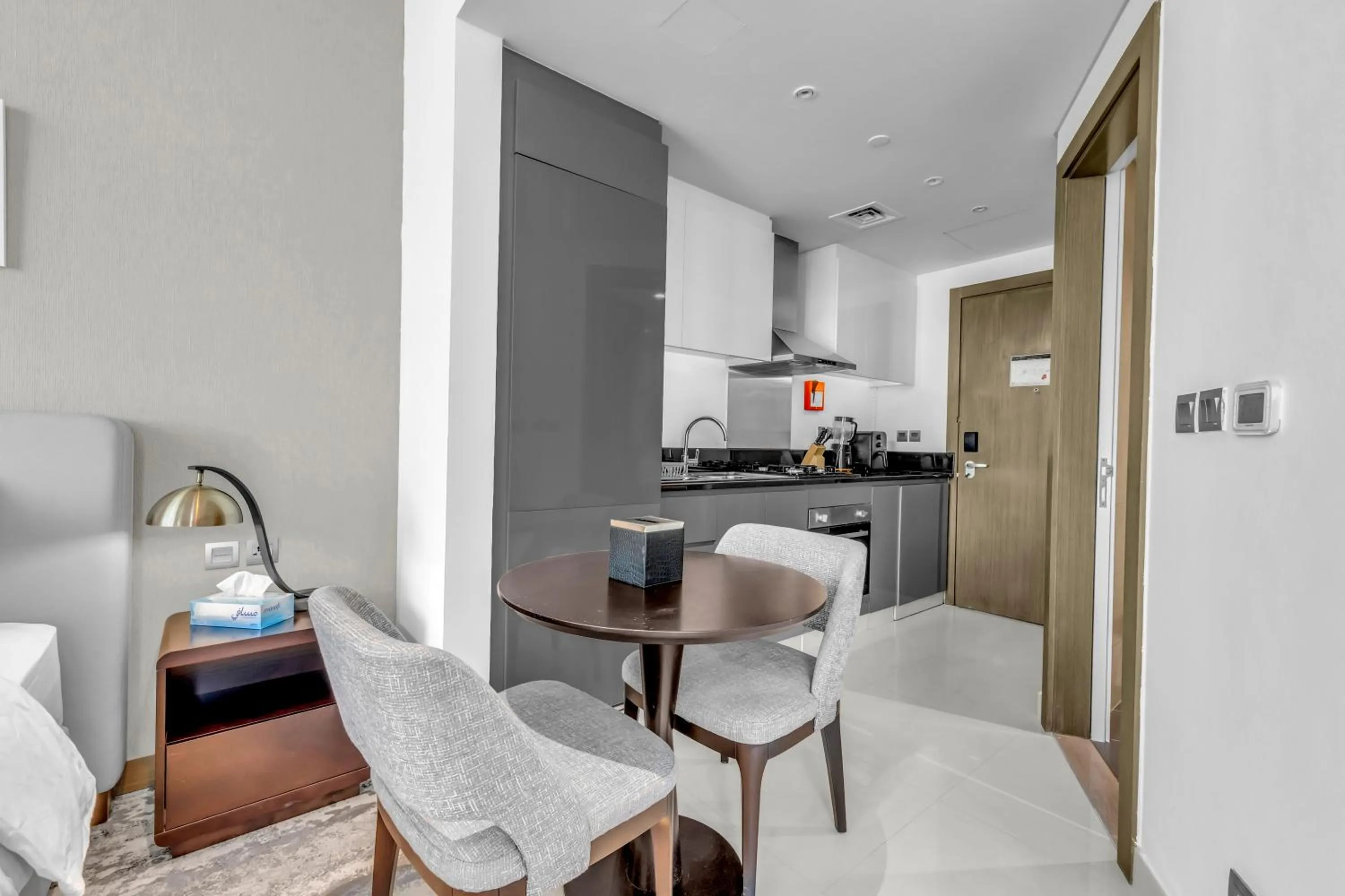 Kitchen or kitchenette in Luxury Aparthotel Prive