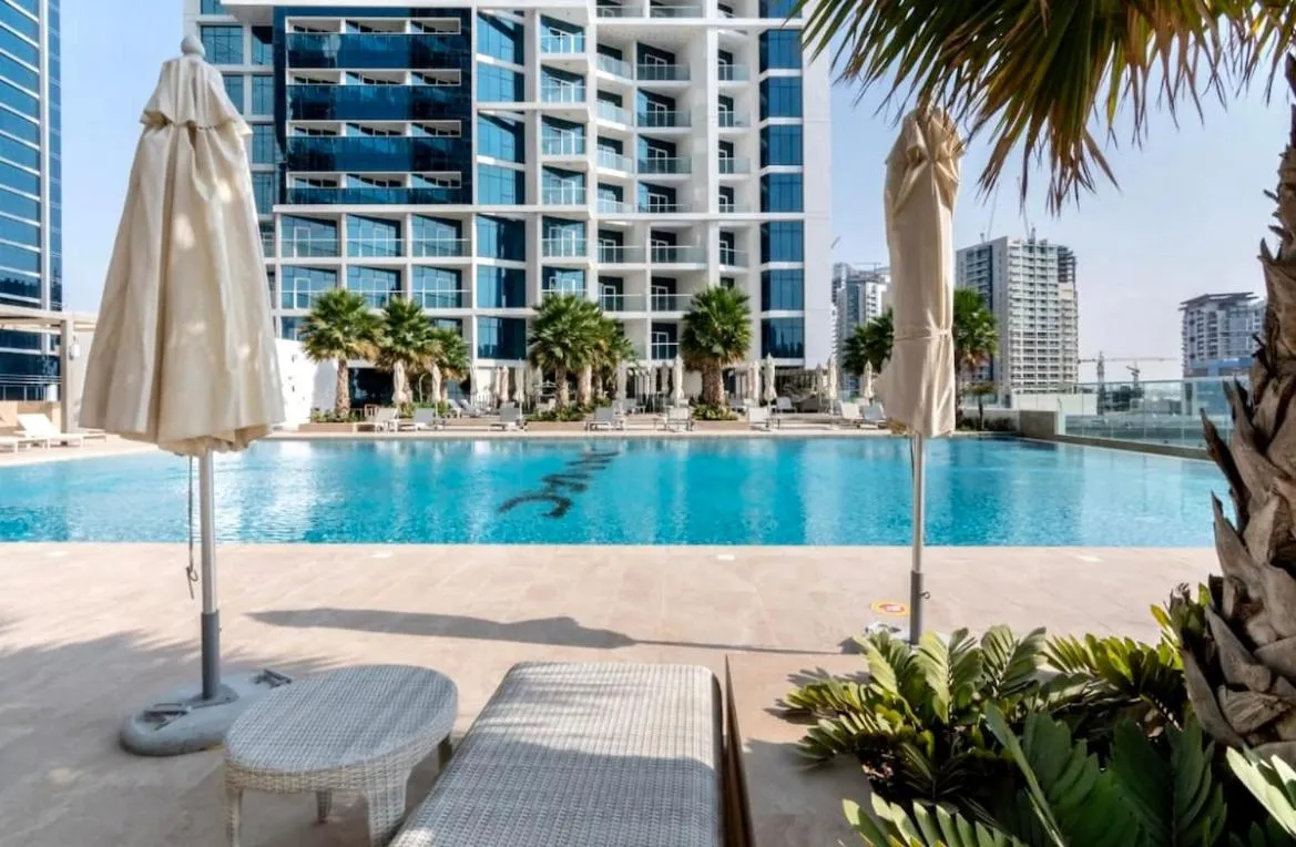 Swimming pool in Luxury Aparthotel Prive