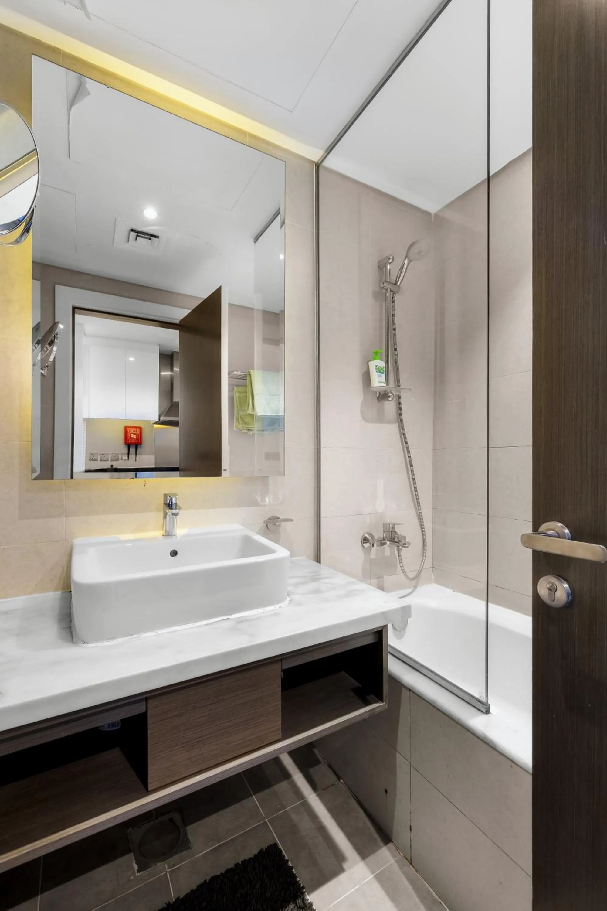 Shower in Luxury Aparthotel Prive