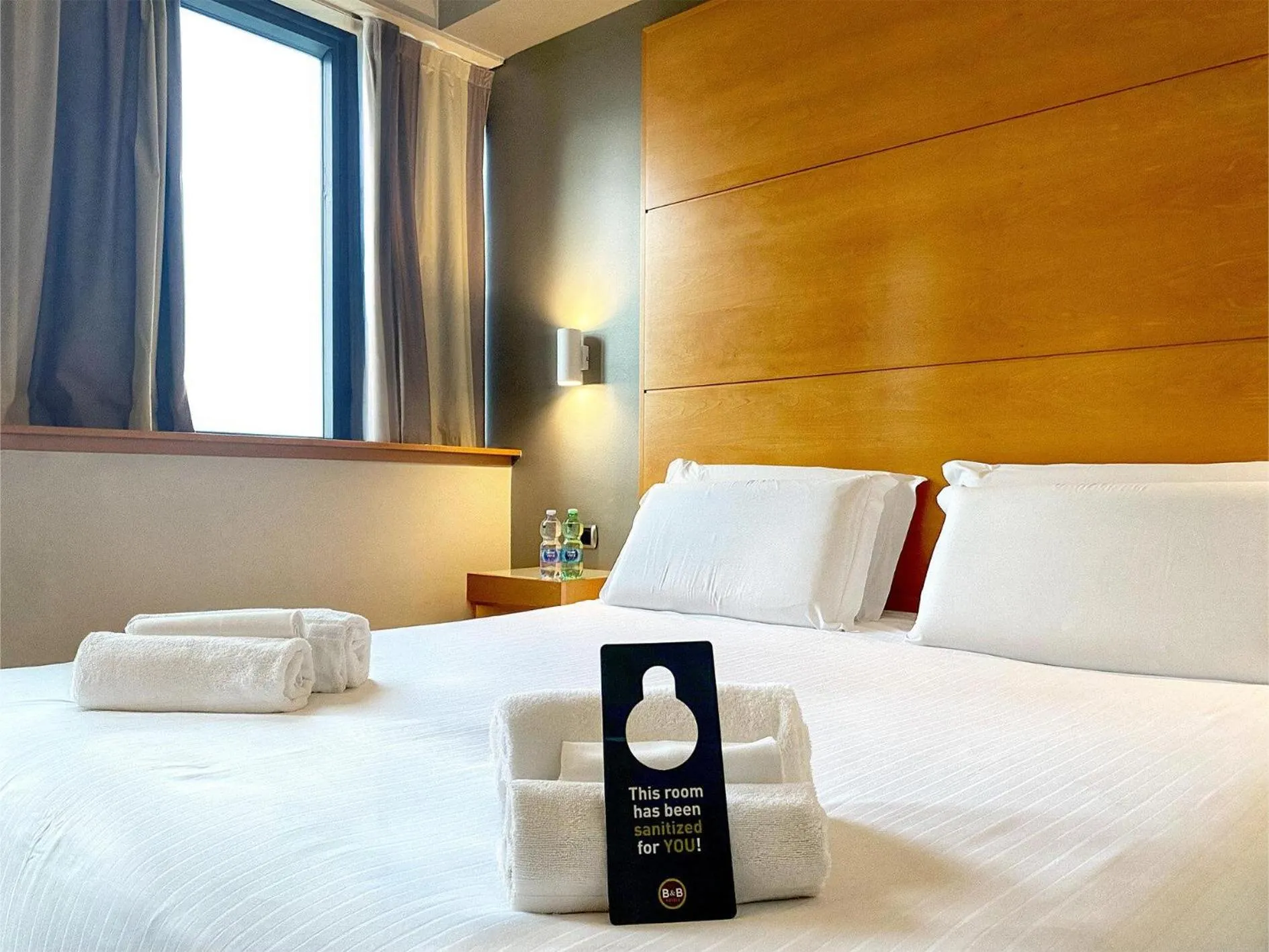 Photo of the whole room, Bed in B&B HOTEL Pisa Airport