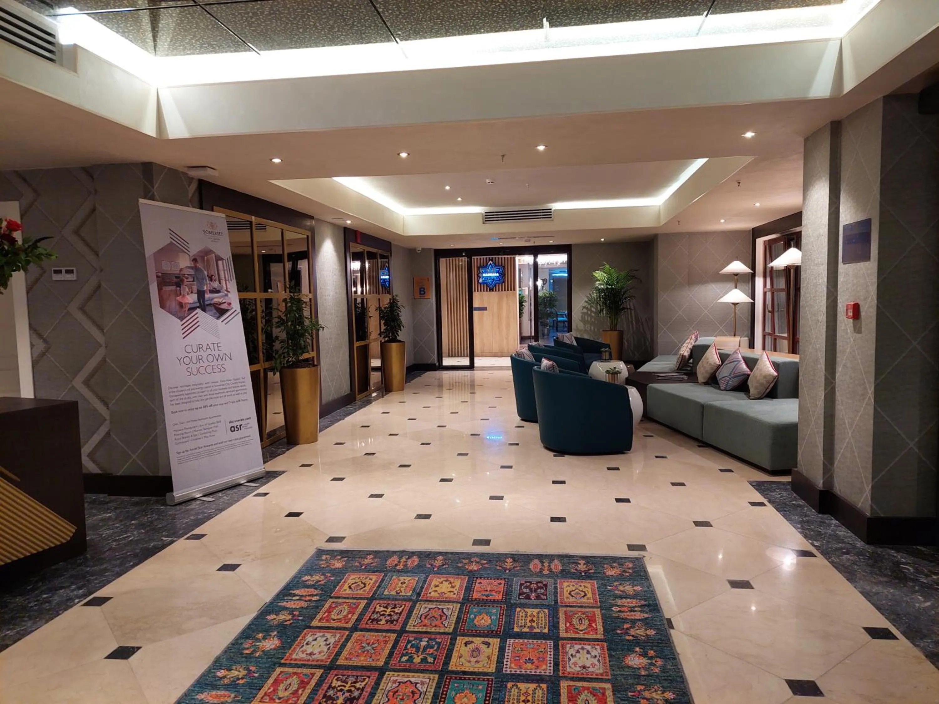 Lobby or reception in Somerset City Centre Atyrau