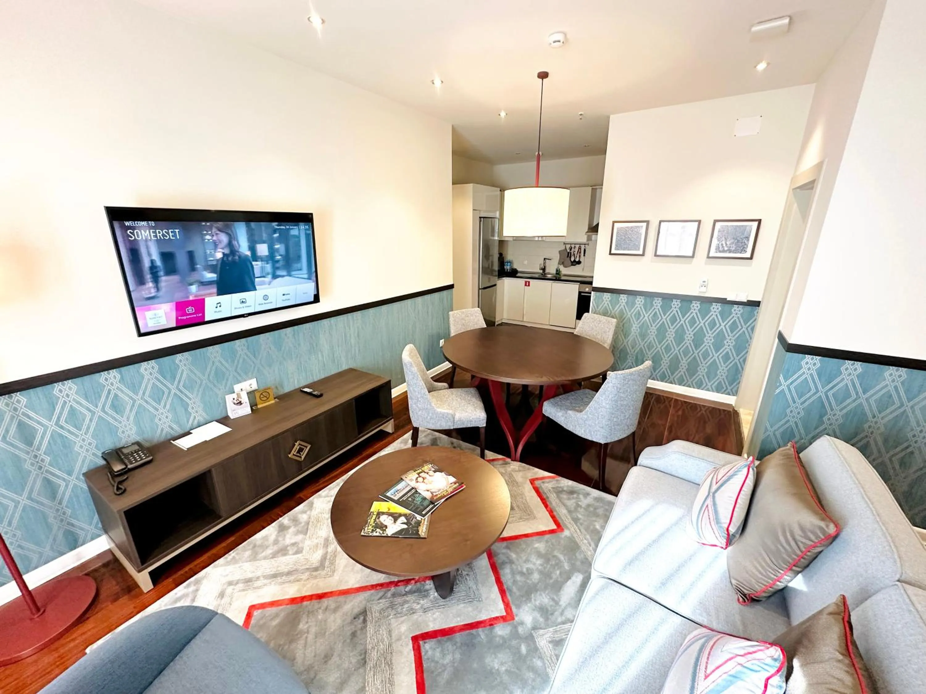 Communal lounge/ TV room in Somerset City Centre Atyrau