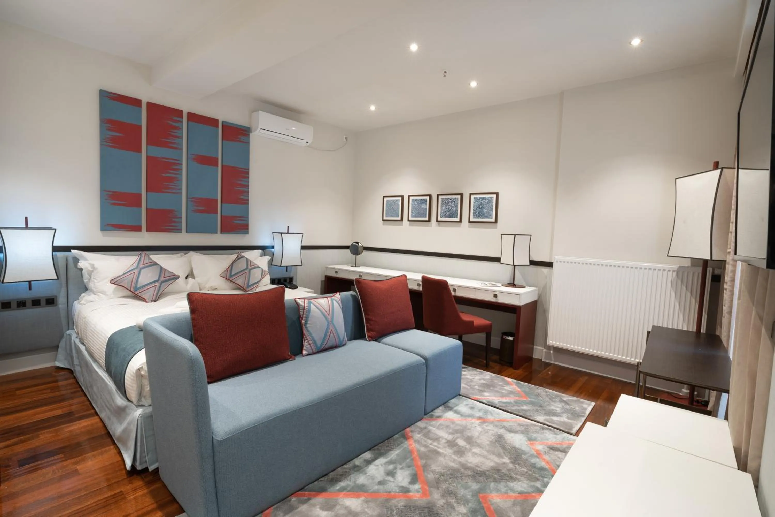 Seating area in Somerset City Centre Atyrau