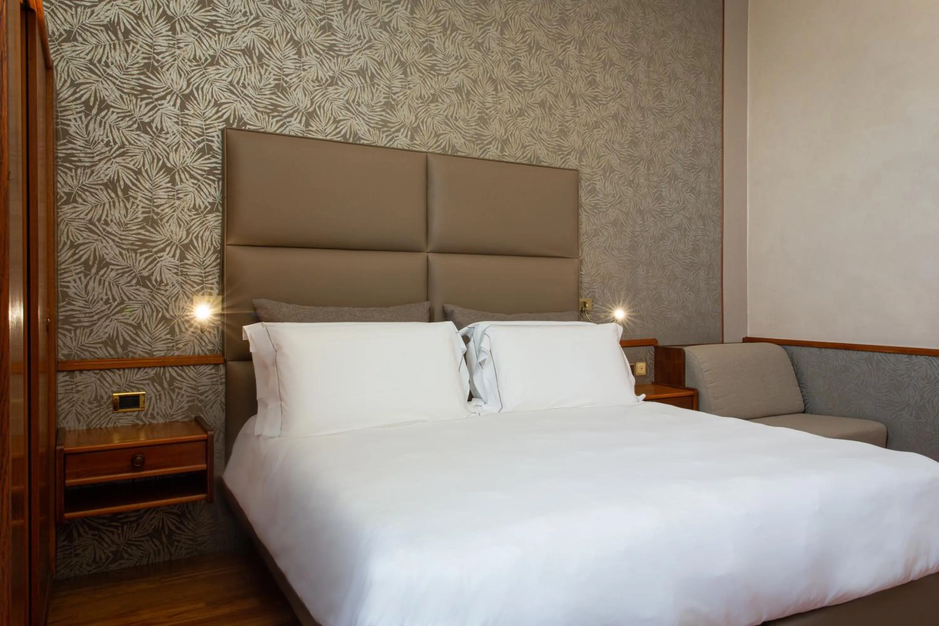 Bed in Hotel Villa Elisa & Spa