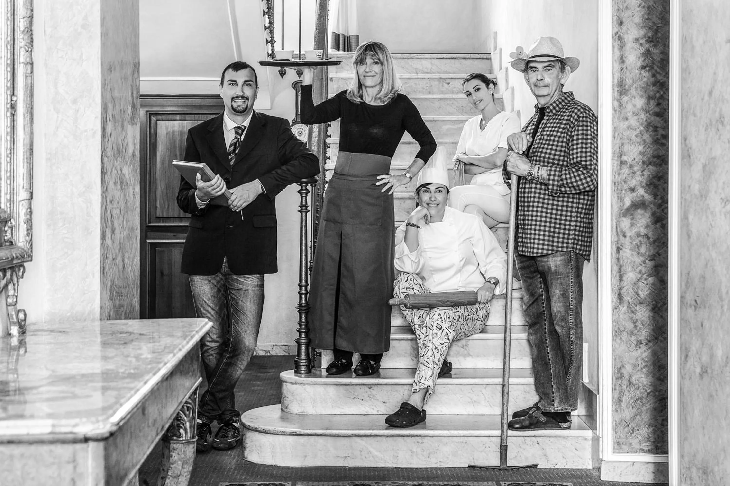 Staff in Hotel Villa Elisa & Spa