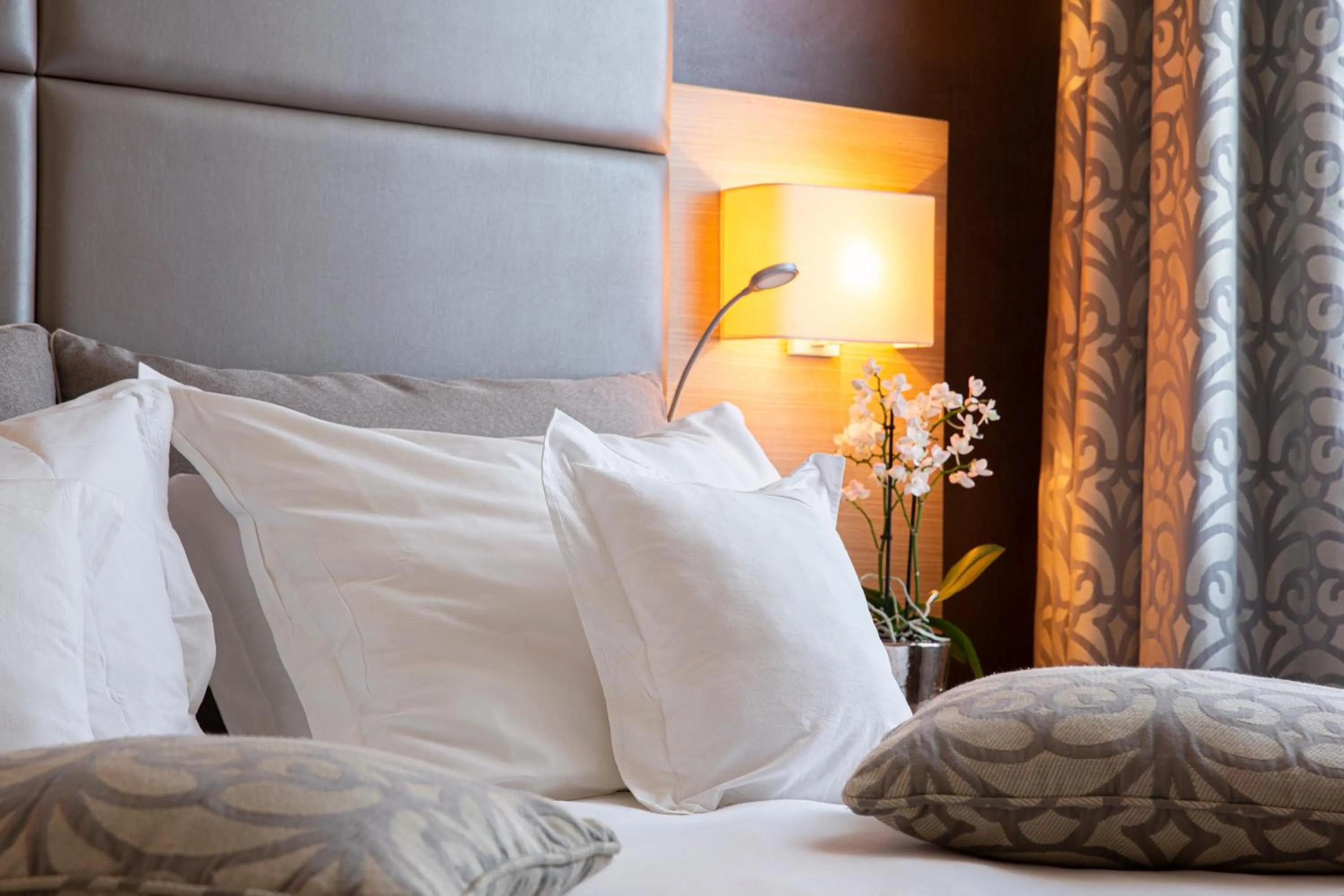 Bed in Hotel Villa Elisa & Spa