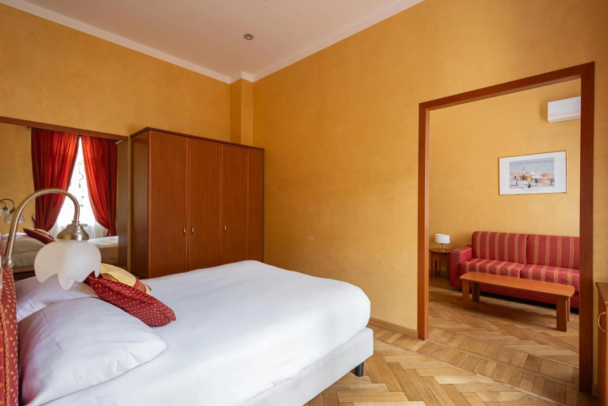 Bed in Hotel Villa Elisa & Spa