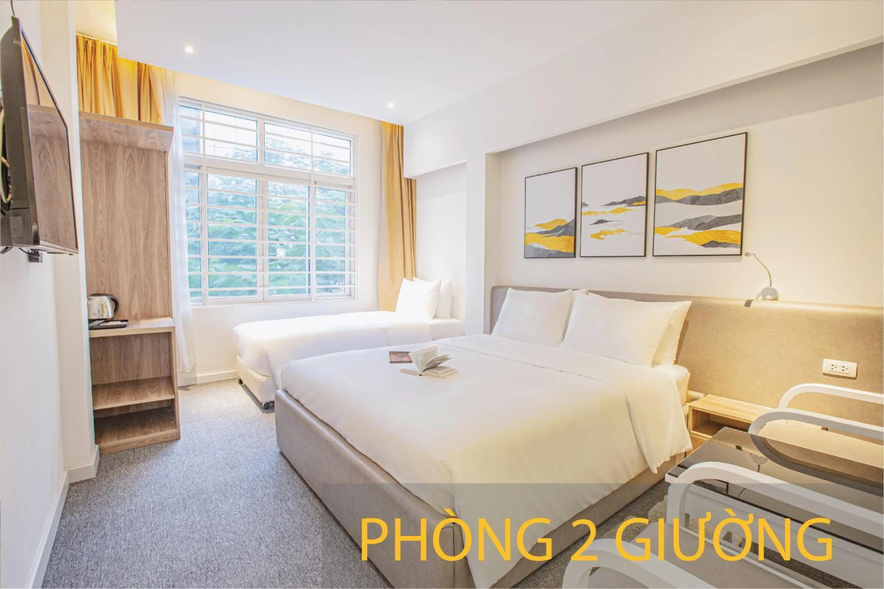 Photo of the whole room, Bed in Keypad Hotel - 28 Dịch Vọng Hậu