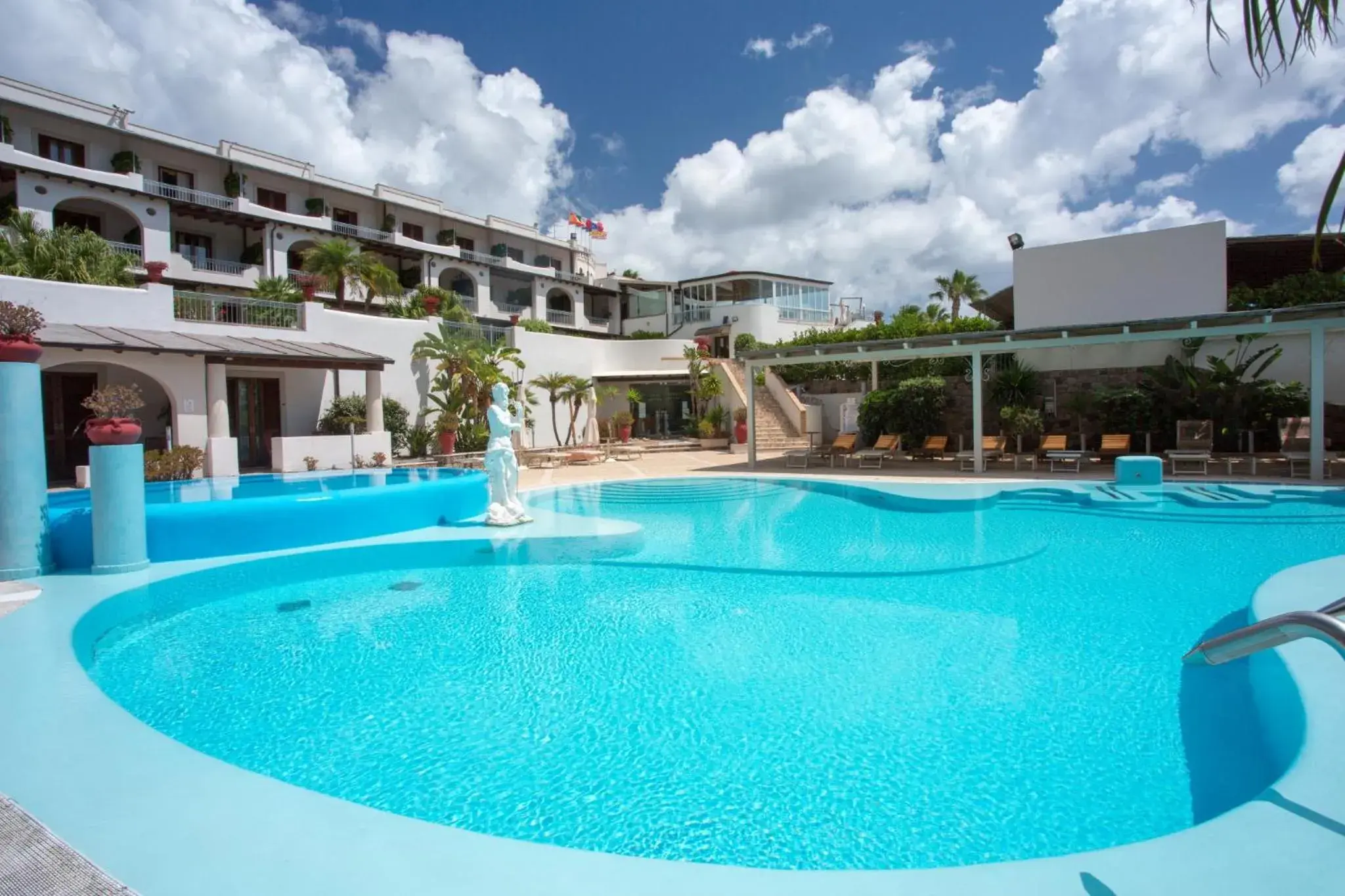 Swimming Pool in Hotel Tritone Lipari