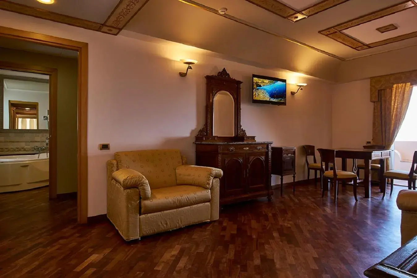 Living room, Seating Area in Hotel Tritone Lipari