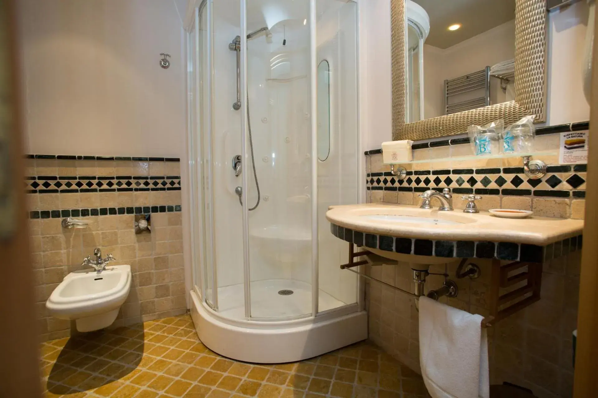 Bathroom in Hotel Tritone Lipari