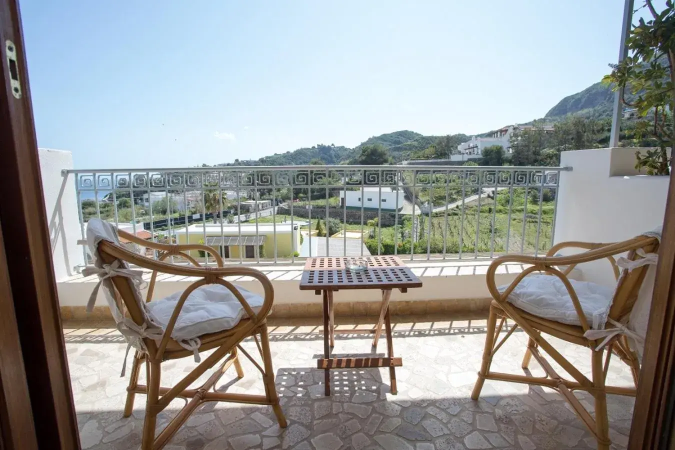 Balcony/Terrace in Hotel Tritone Lipari