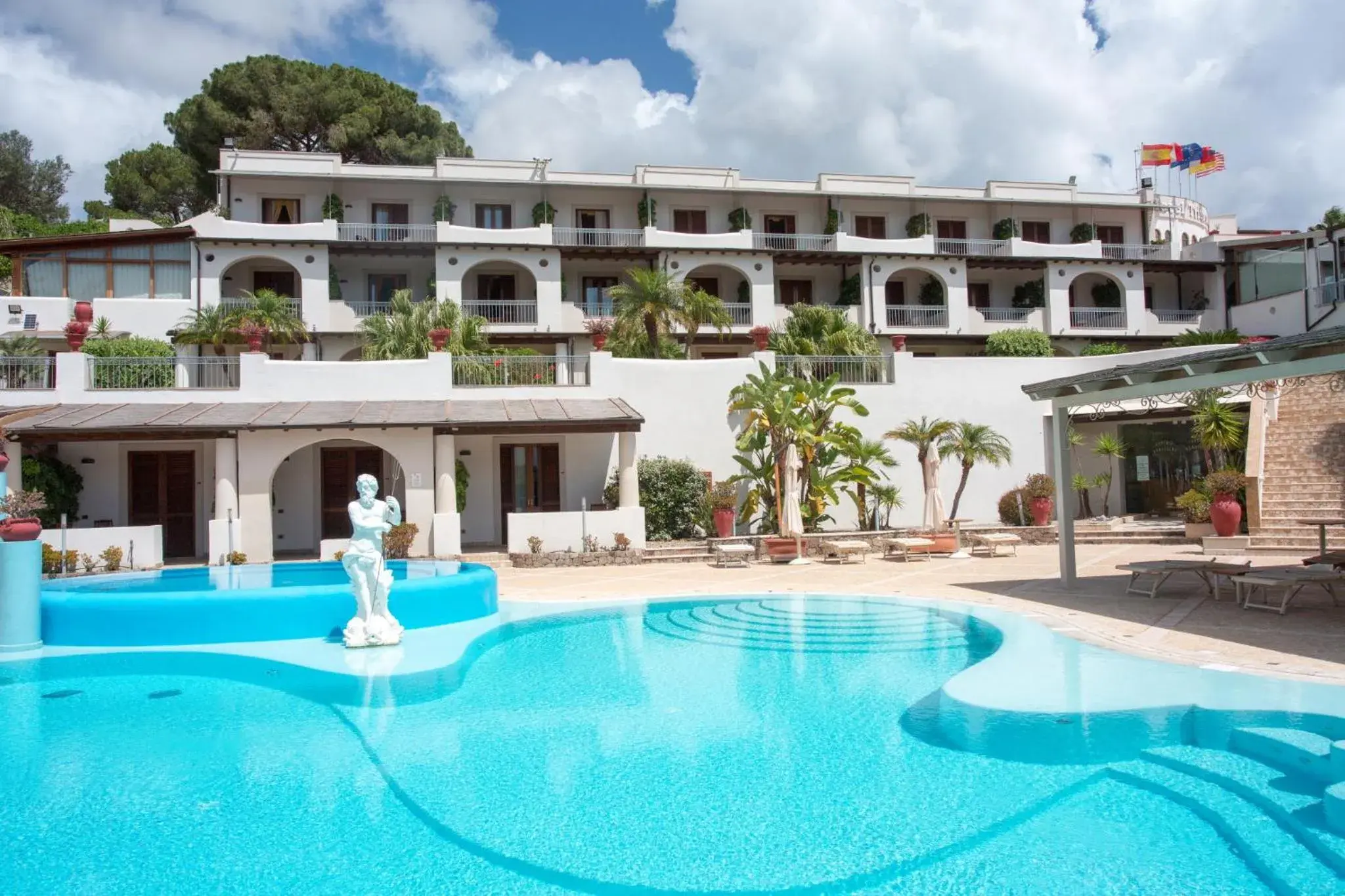 Swimming Pool in Hotel Tritone Lipari