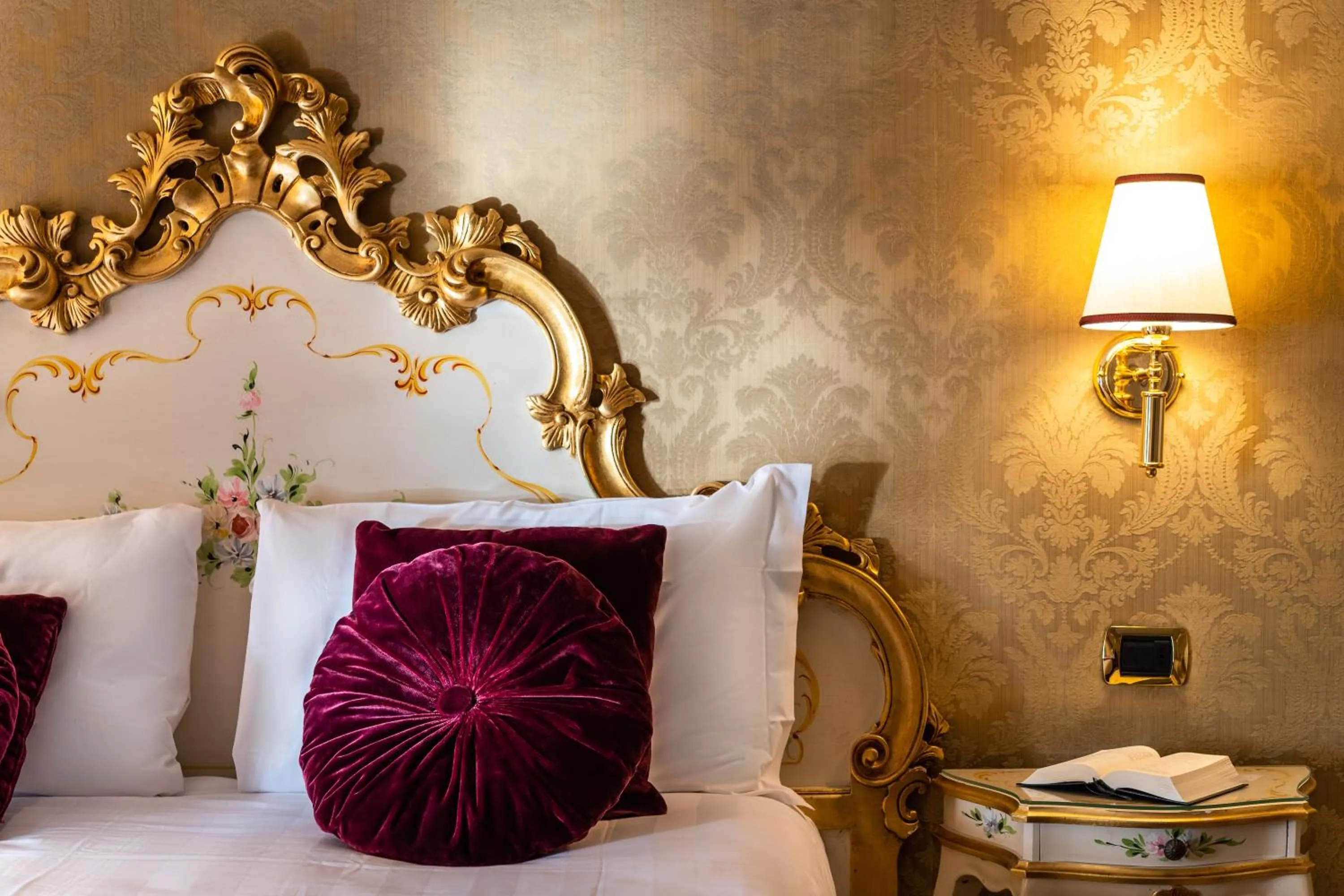 Decorative detail, Bed in A Tribute To Music Residenza