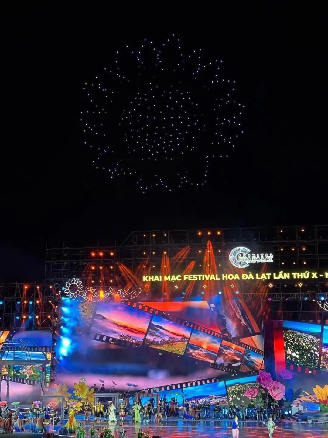 Bird's eye view in Moc Nhien Hostel Da Lat