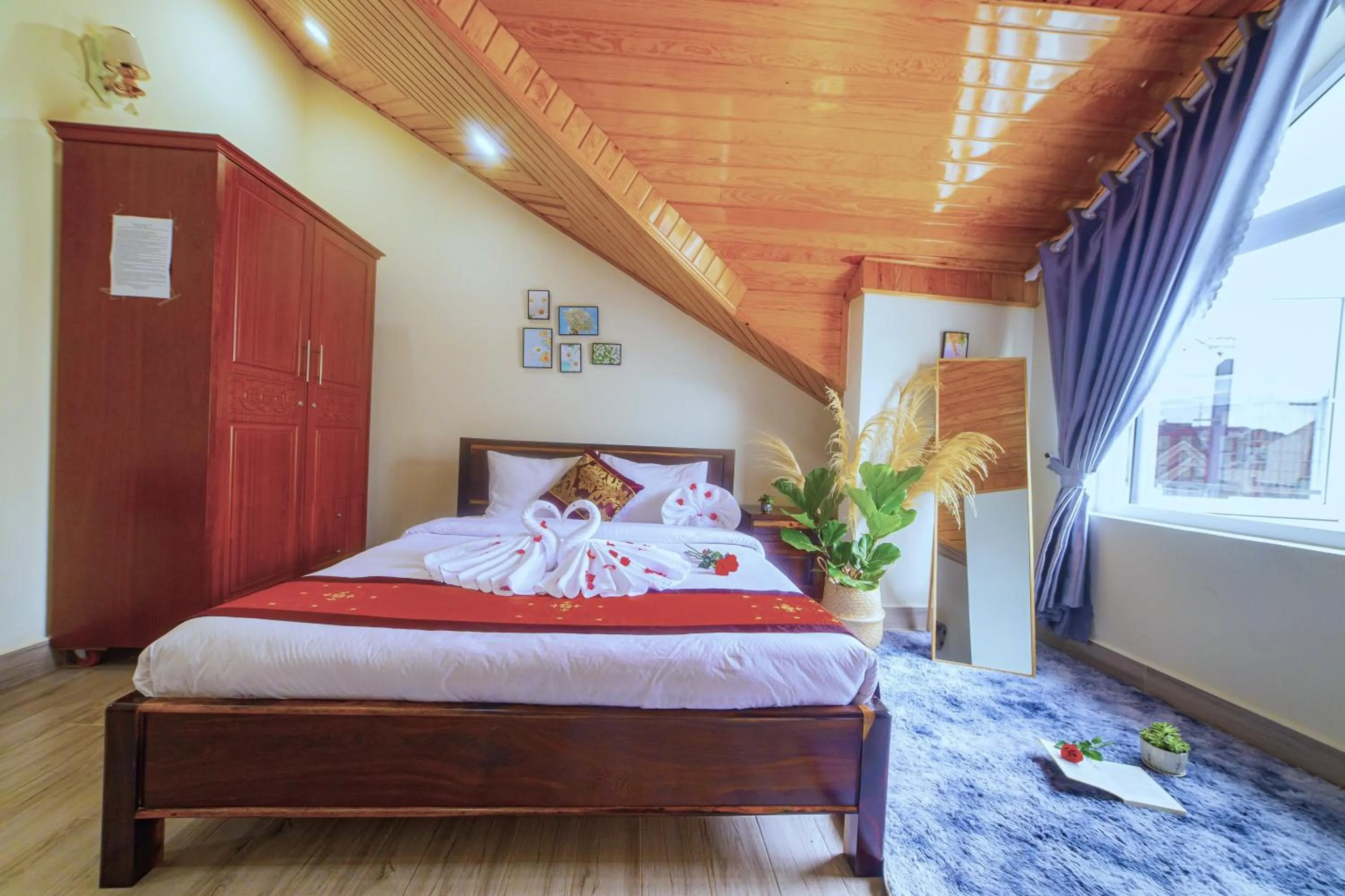 Bed in Moc Nhien Hostel Da Lat