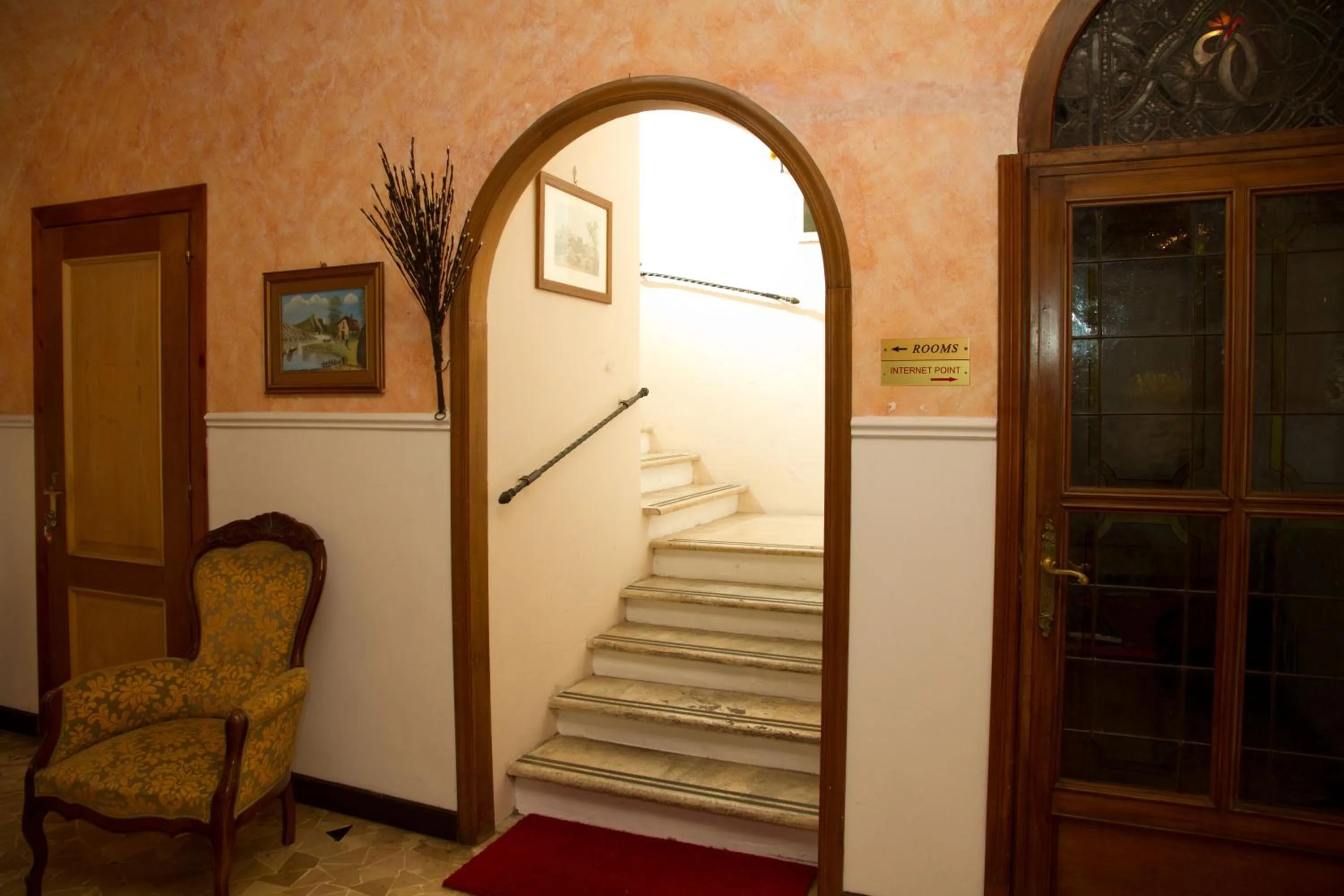 Lobby or reception in Hotel Giubileo