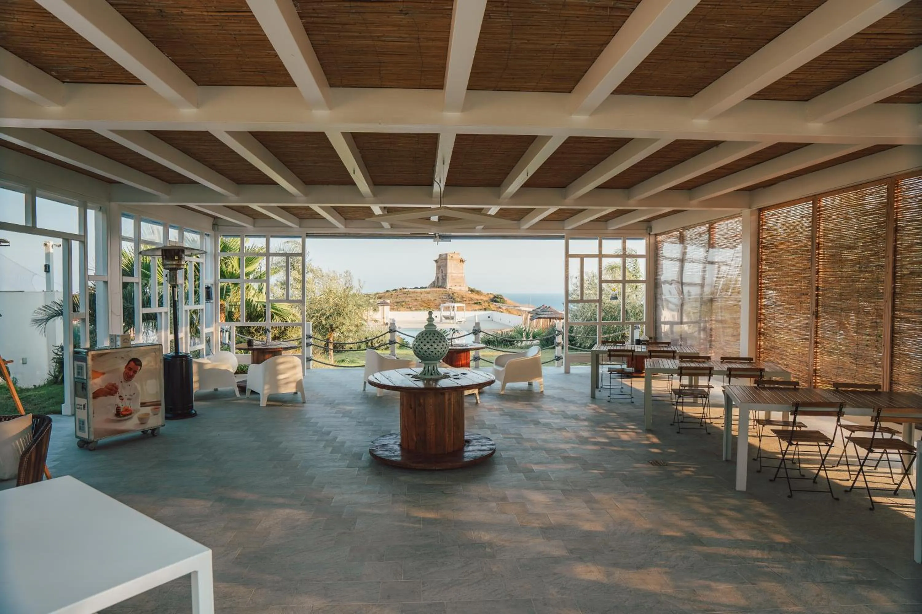 Patio in Villa Aries - Rural Chic Experience