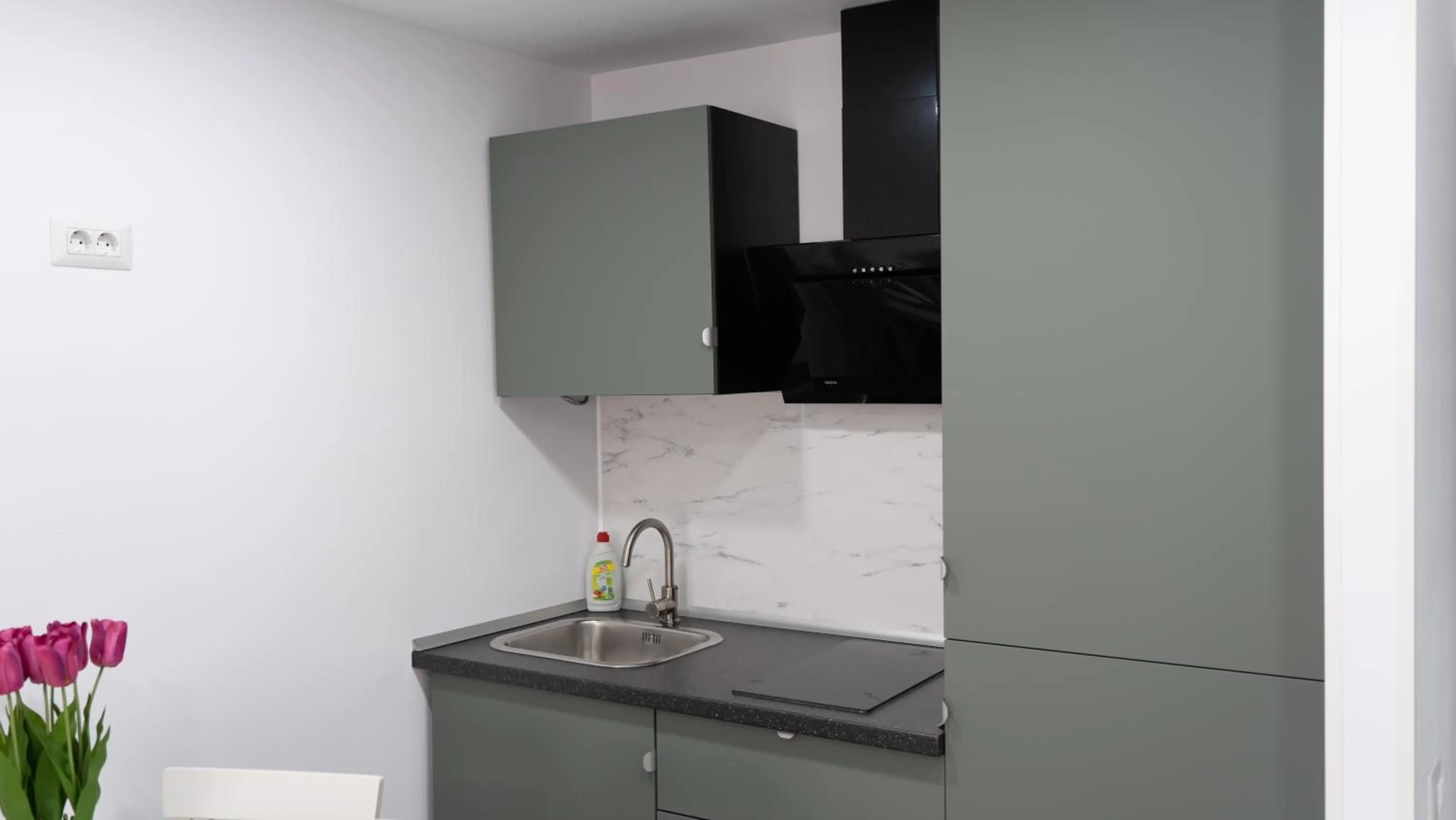 Dining area in Sea View Apartments Olimp - Avenue Hotels