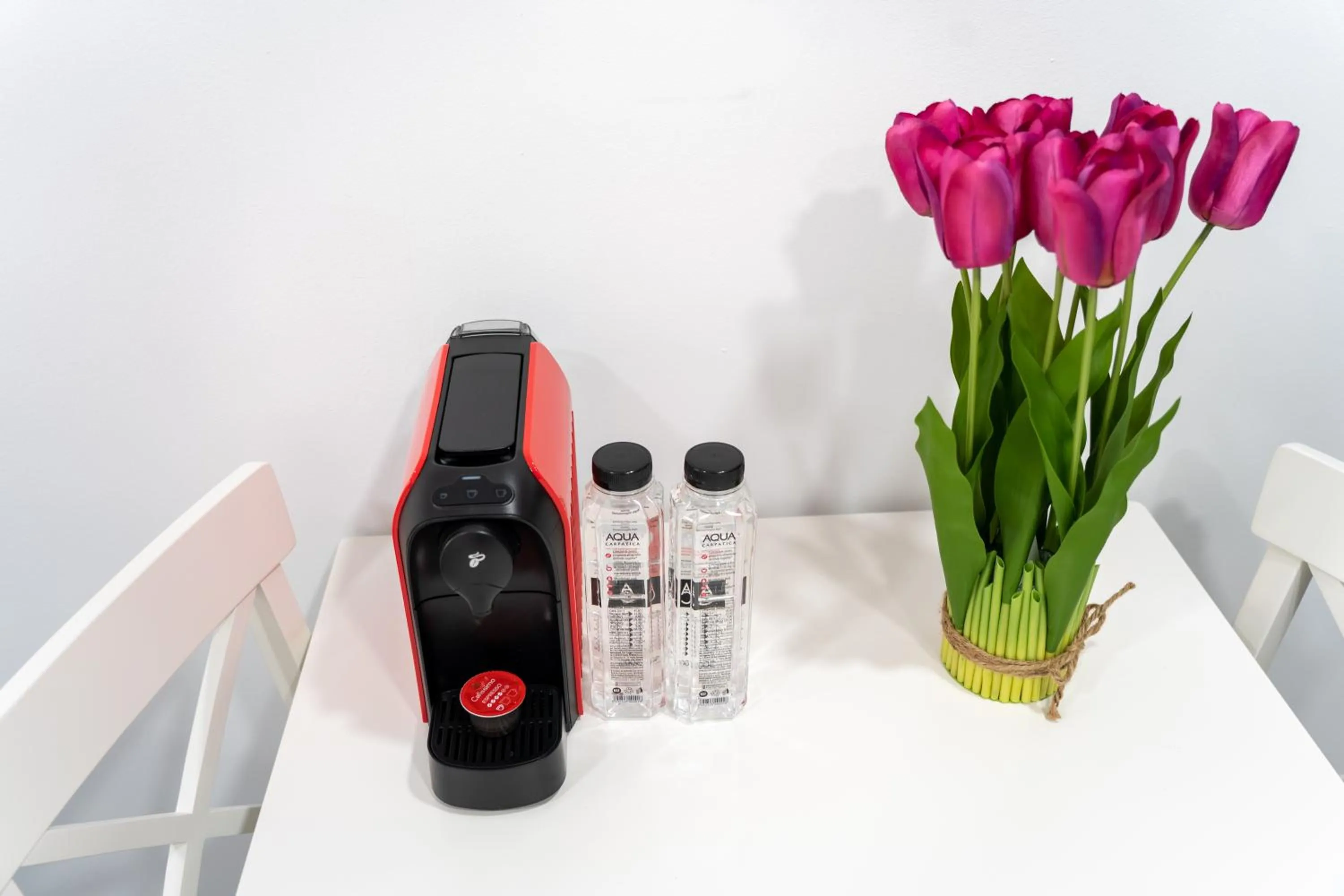 Coffee/tea facilities in Sea View Apartments Olimp - Avenue Hotels