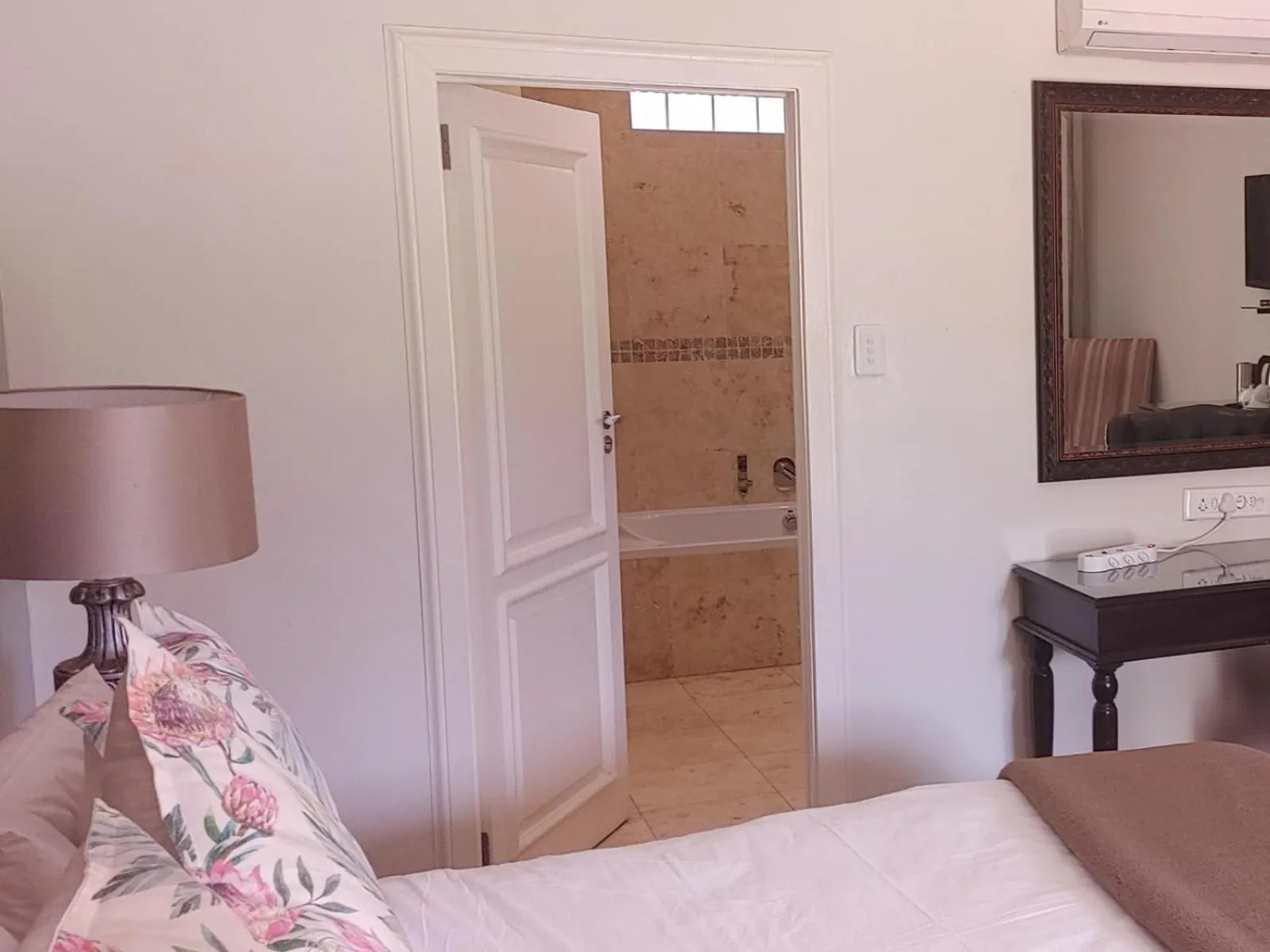 View (from property/room), Bed in 131 on Herbert Baker Boutique Hotel