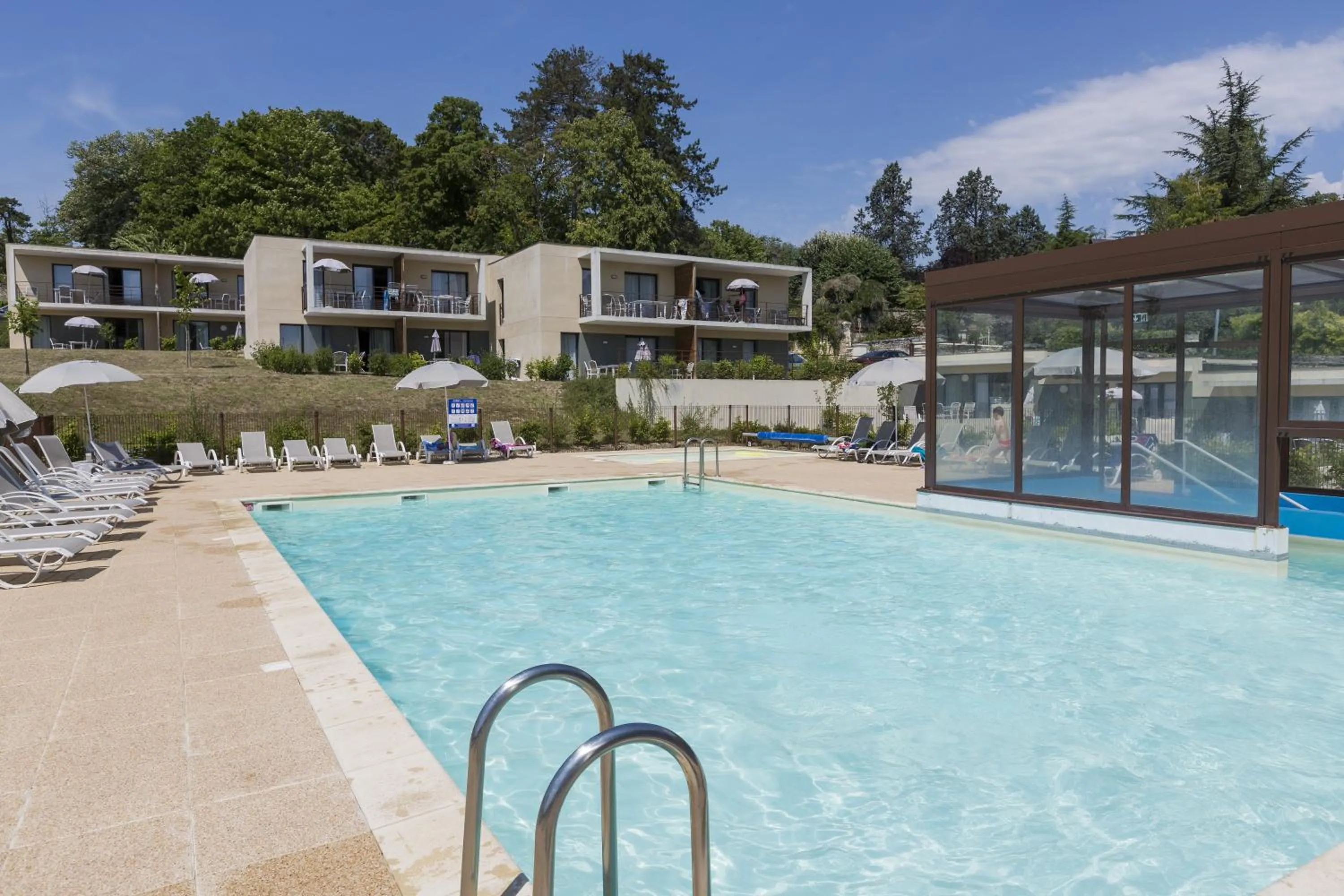 Swimming pool in Résidence Odalys Le Clos Saint Michel