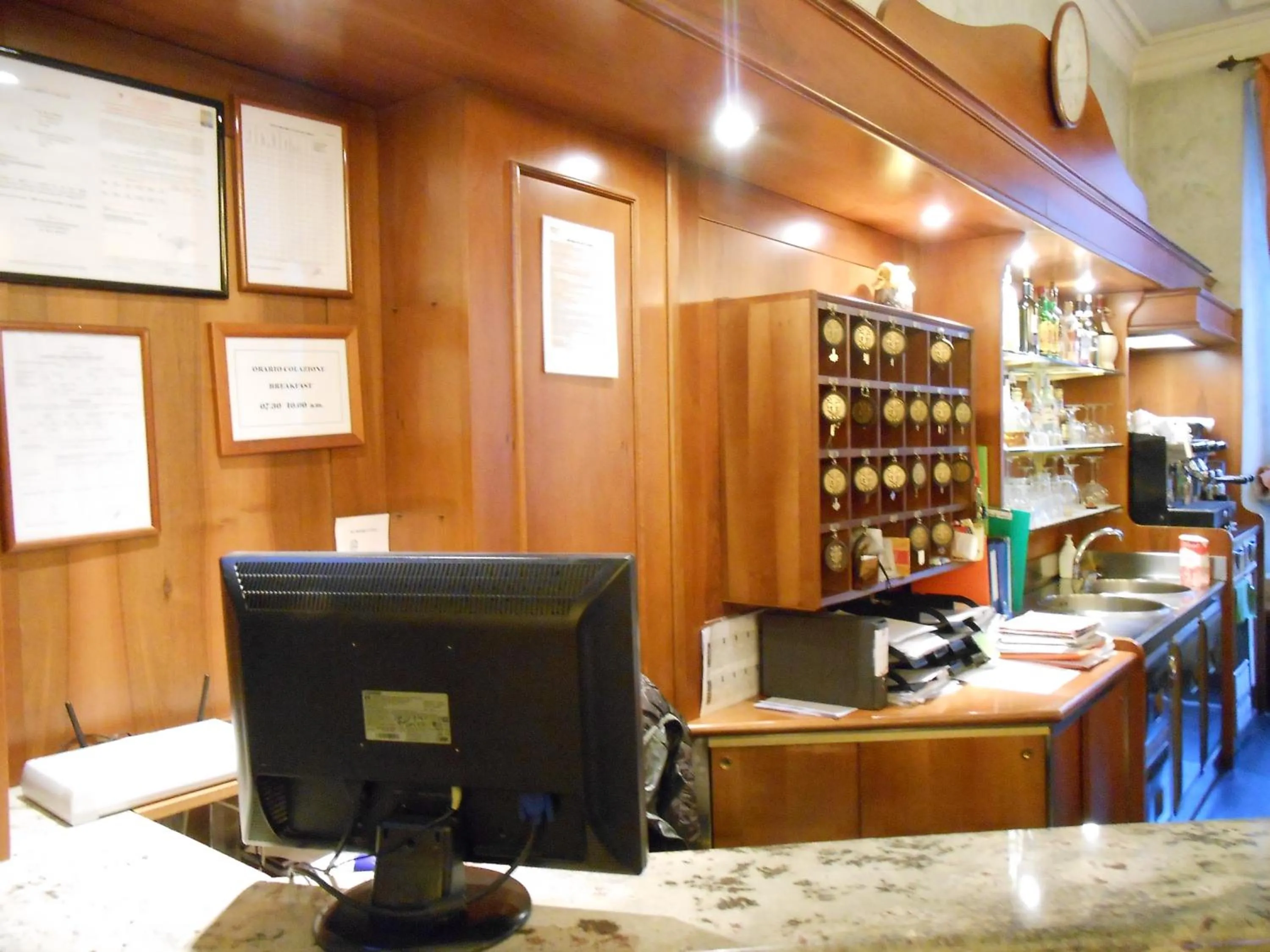 Lobby or reception in Hotel Giglio