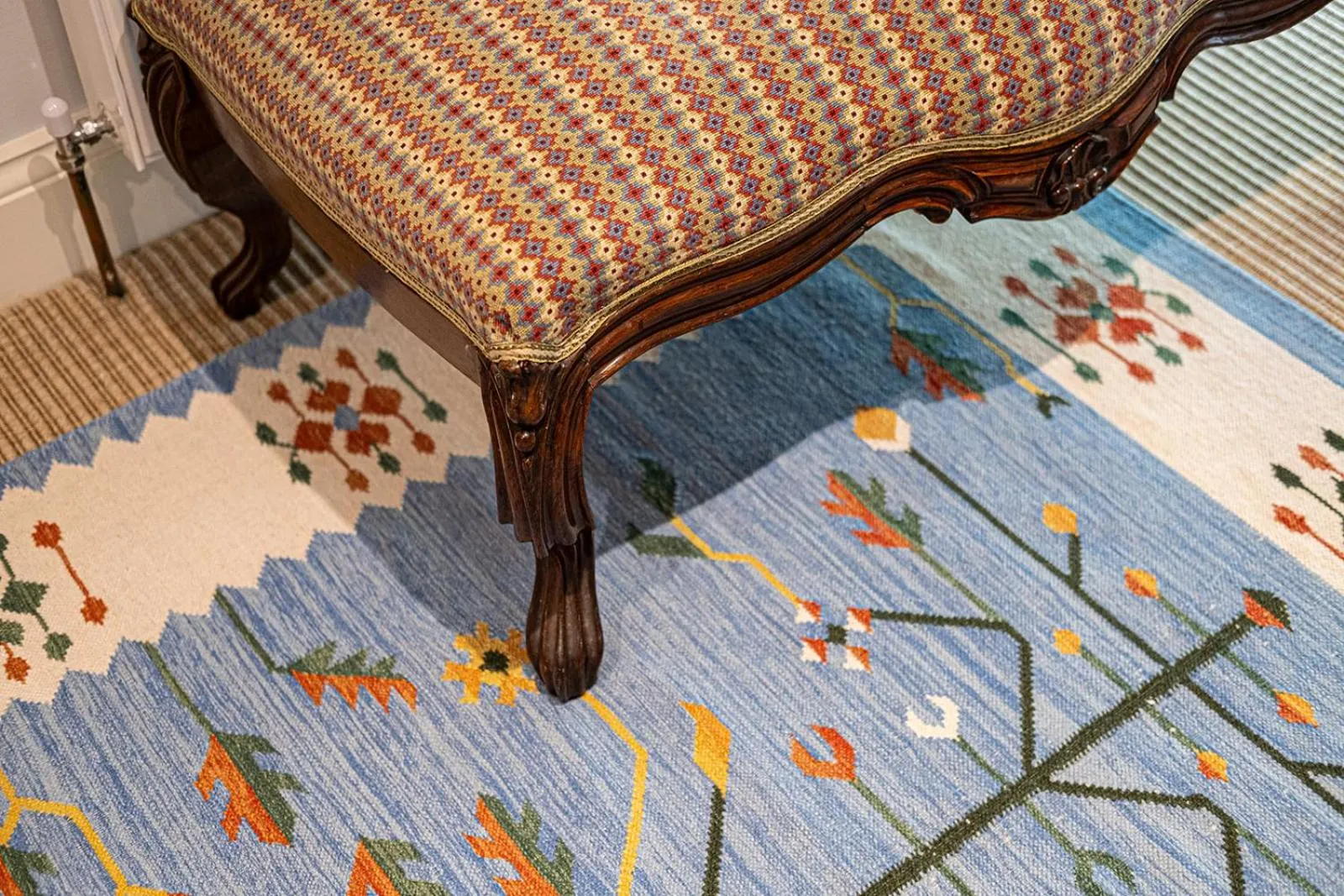 Seating area in Deerpark Barn