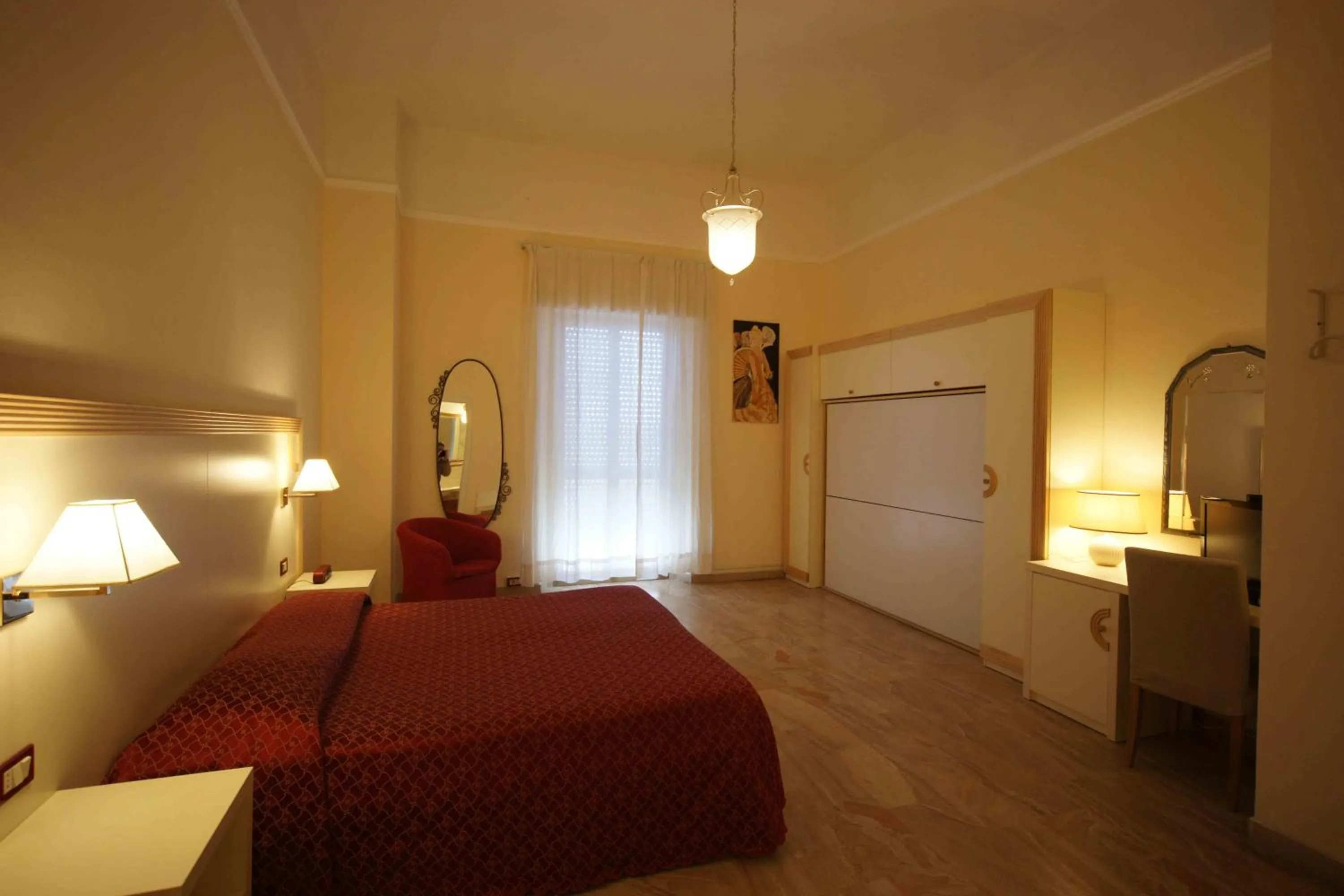 Bed in Hotel Liberty