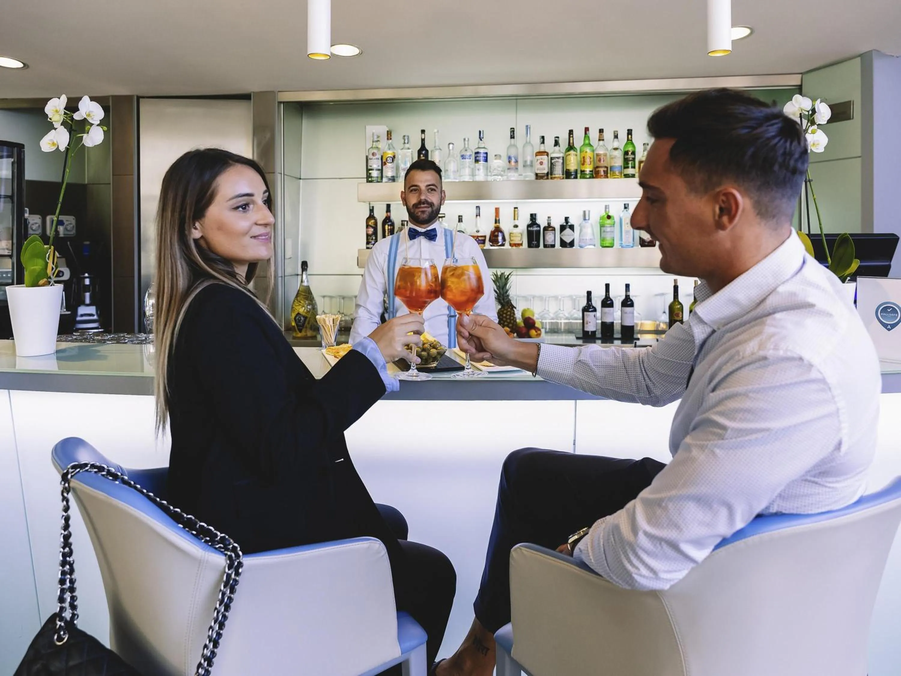 Lounge or bar in Novotel Venezia Mestre Castellana