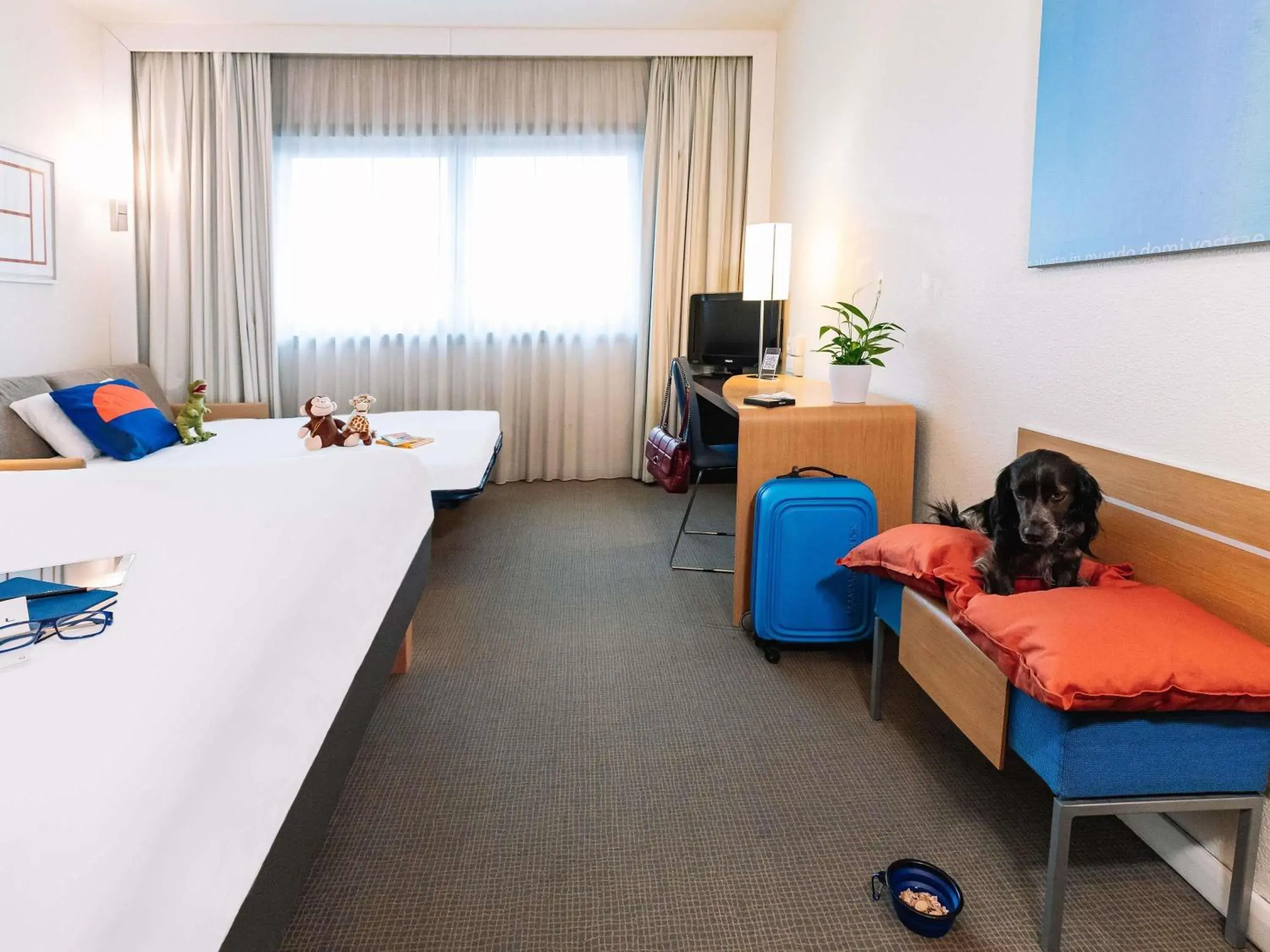 Bedroom, Bed in Novotel Venezia Mestre Castellana Bedroom, Bed in Novotel Venezia Mestre Castellana