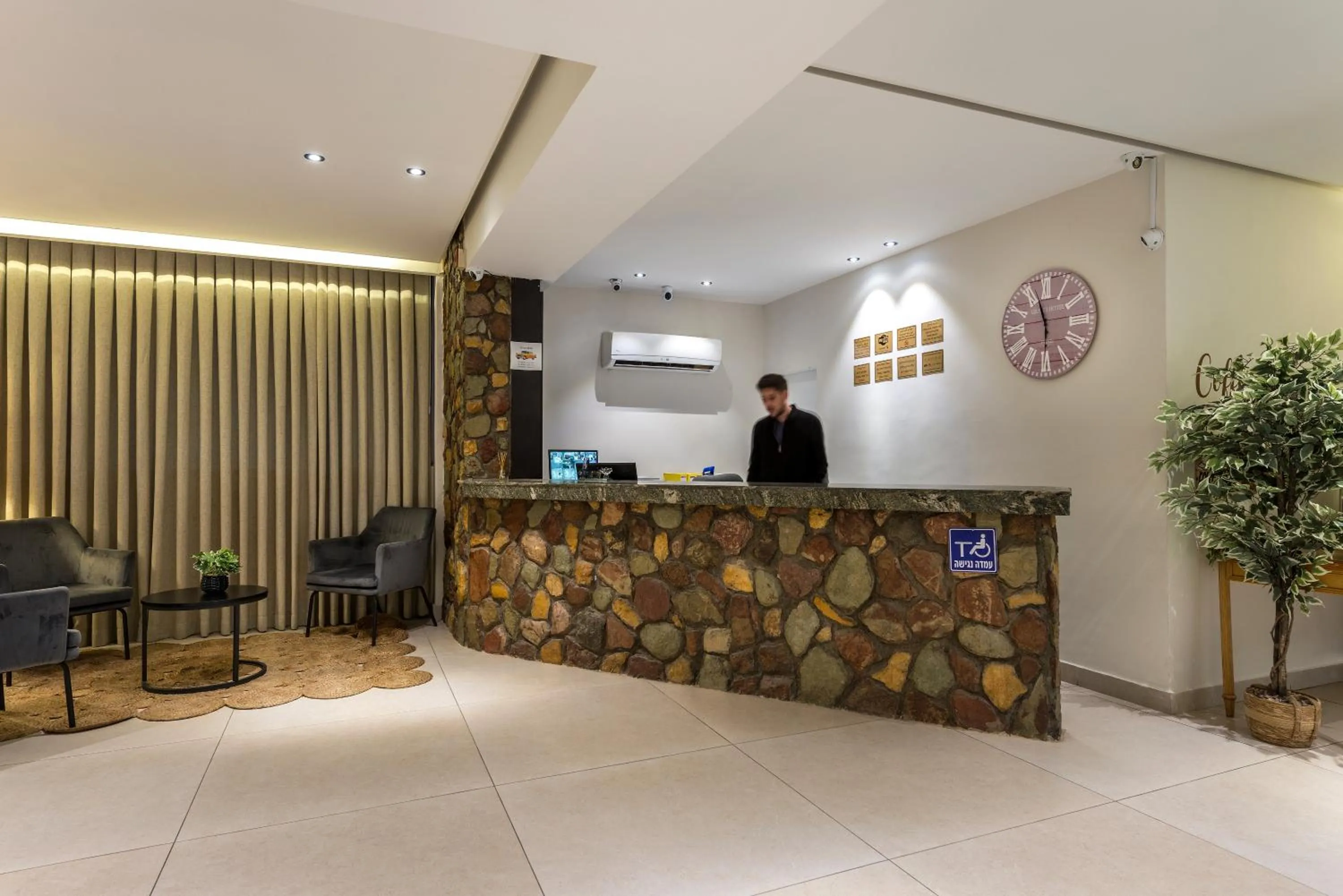 Lobby or reception in Melio Hotel Eilat