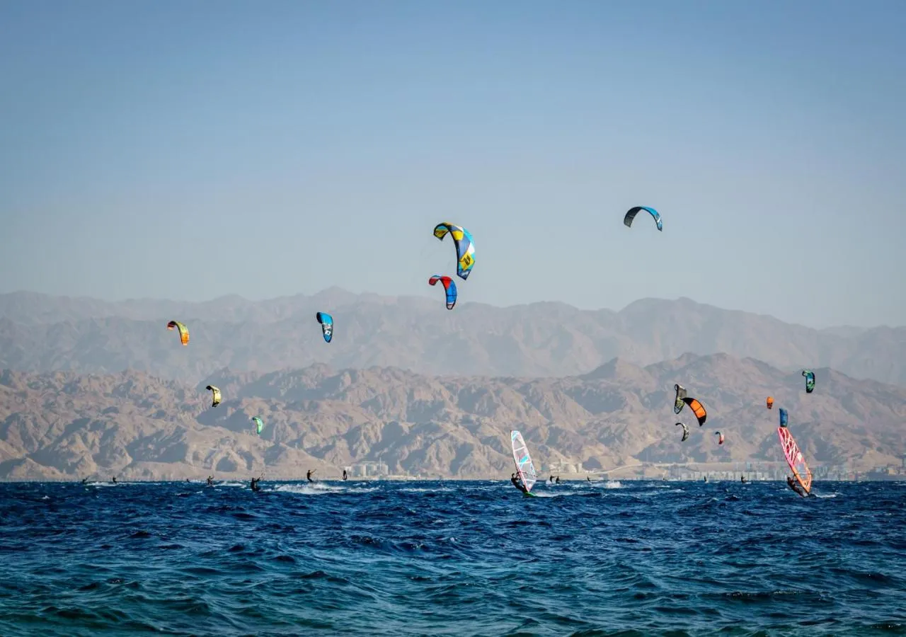 Windsurfing in Melio Hotel Eilat